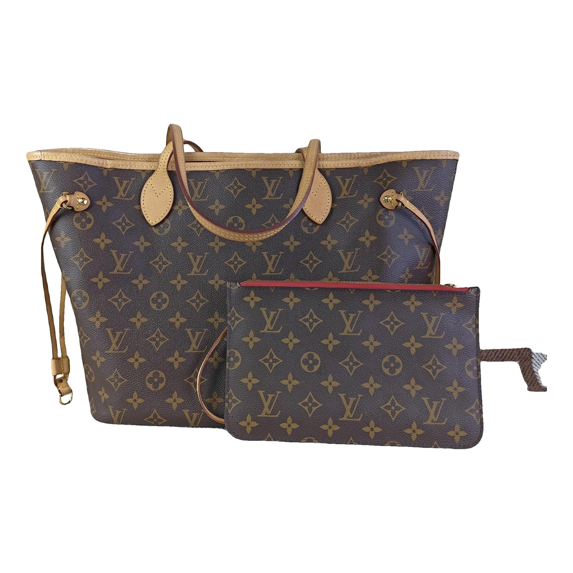Neverfull leather handbag
