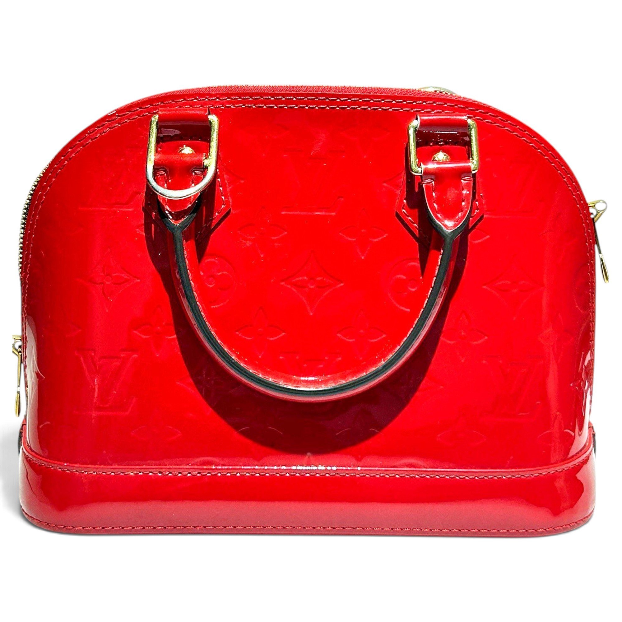 Alma BB patent leather handbag