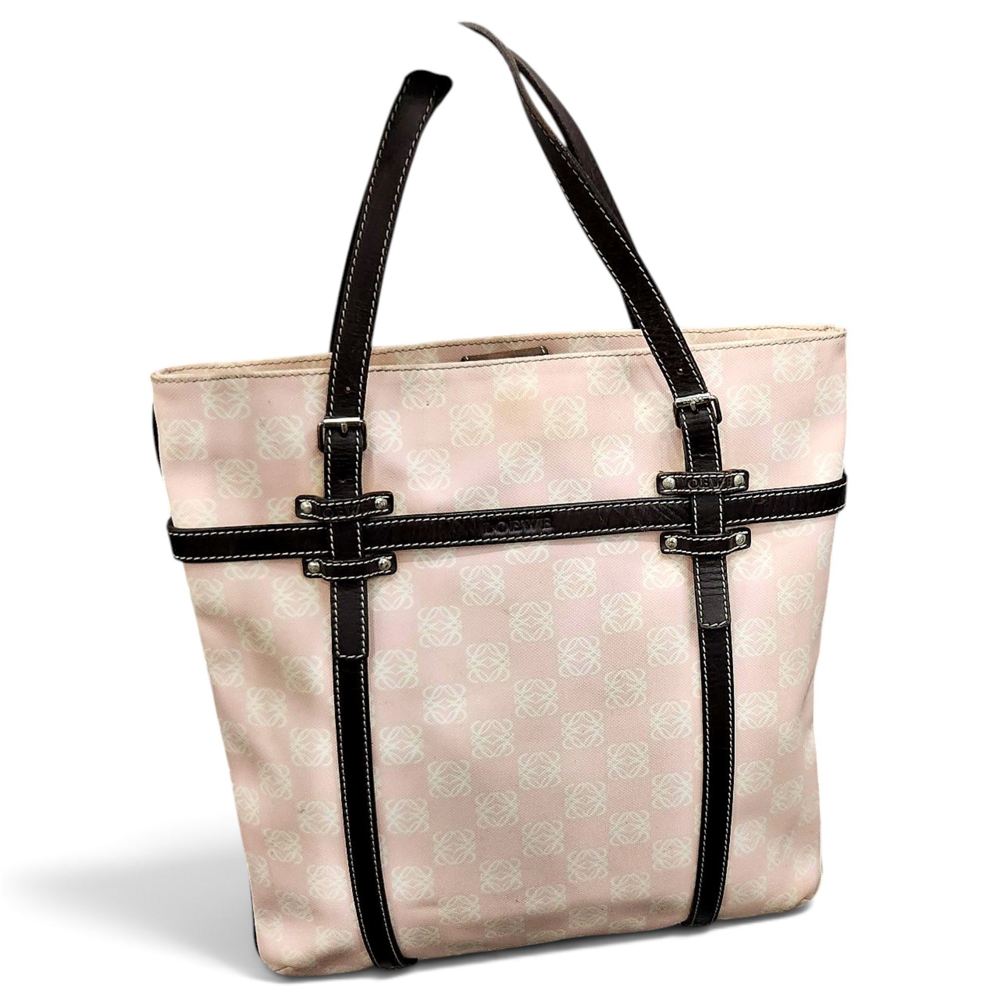 Leather tote