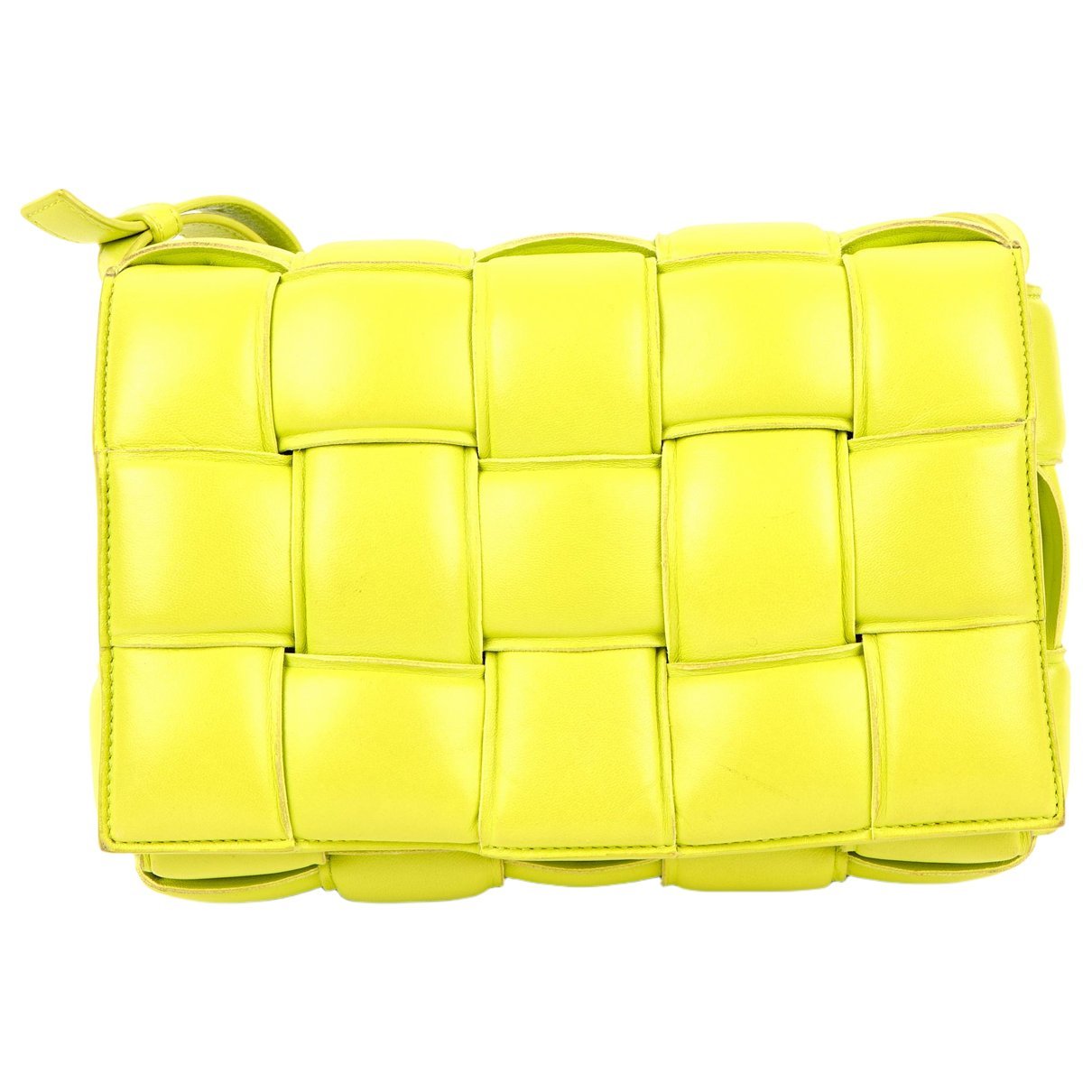 Cassette Padded leather handbag