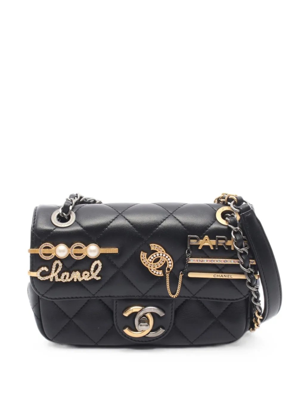 2021s Clip Coco quilted shoulder bag