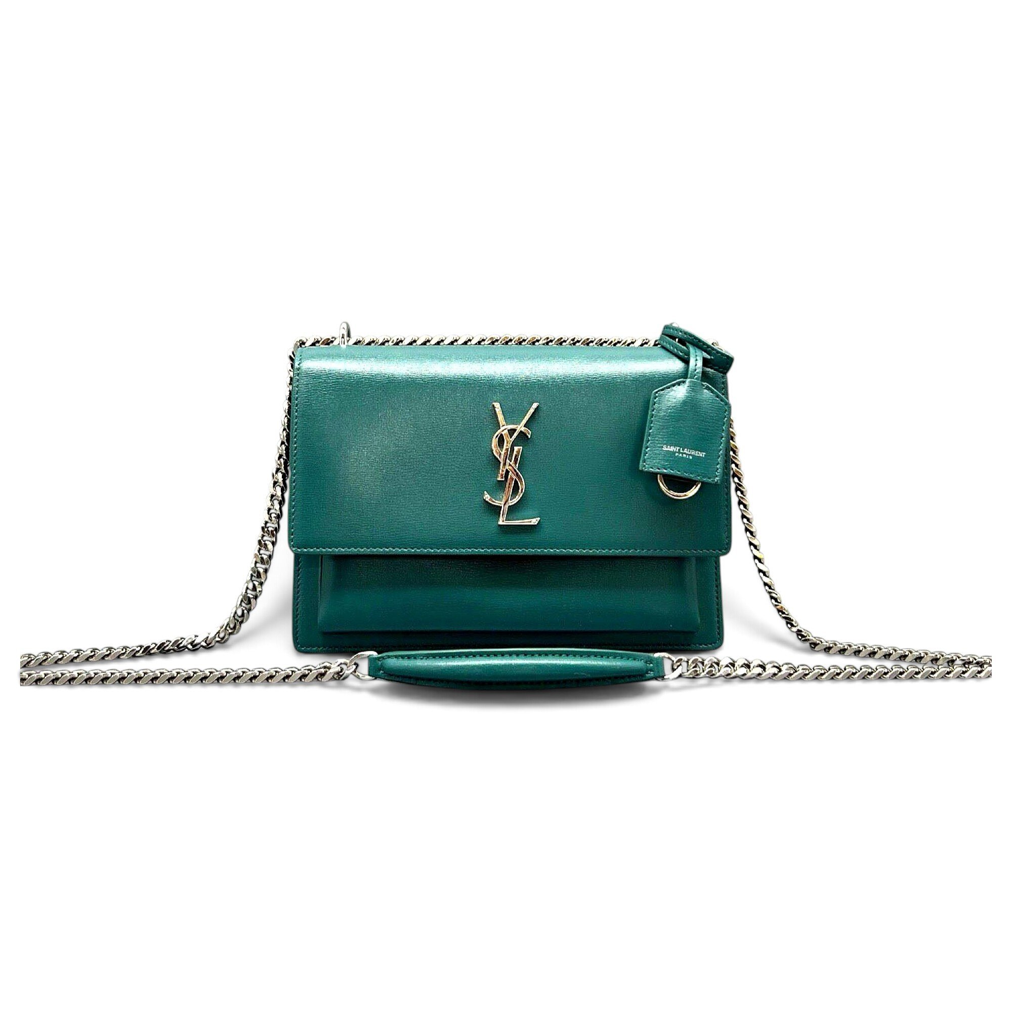 Sunset leather handbag