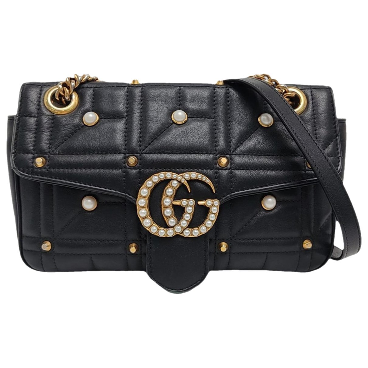 GG Marmont leather crossbody bag