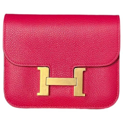 Constance leather clutch bag