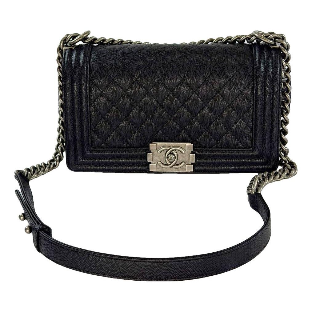 Boy leather crossbody bag
