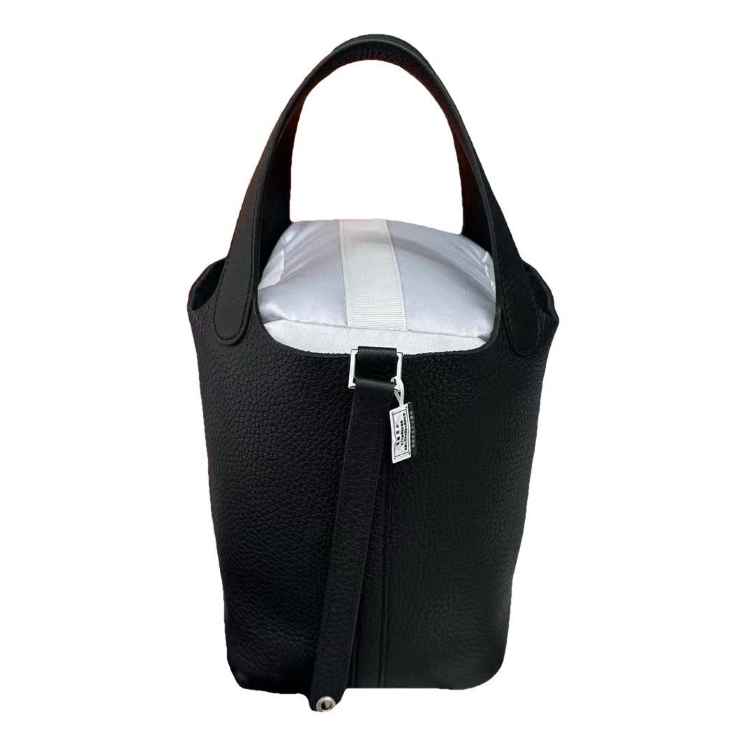 Hermes Picotin 18 Handbag Black 3147
