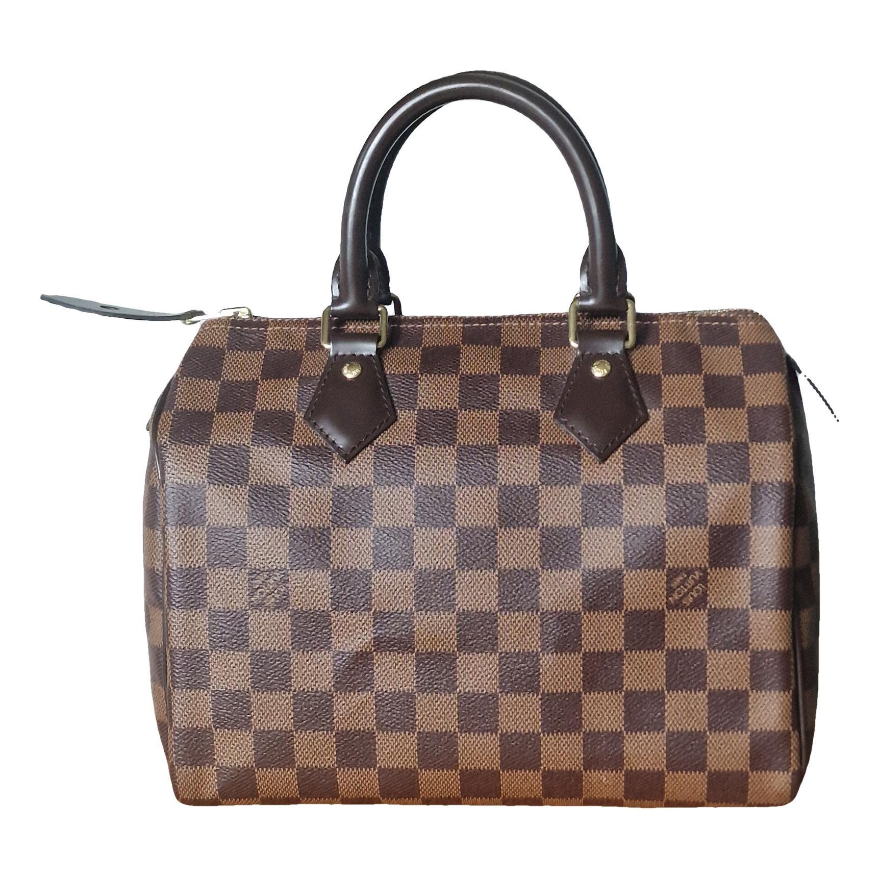 Speedy leather handbag