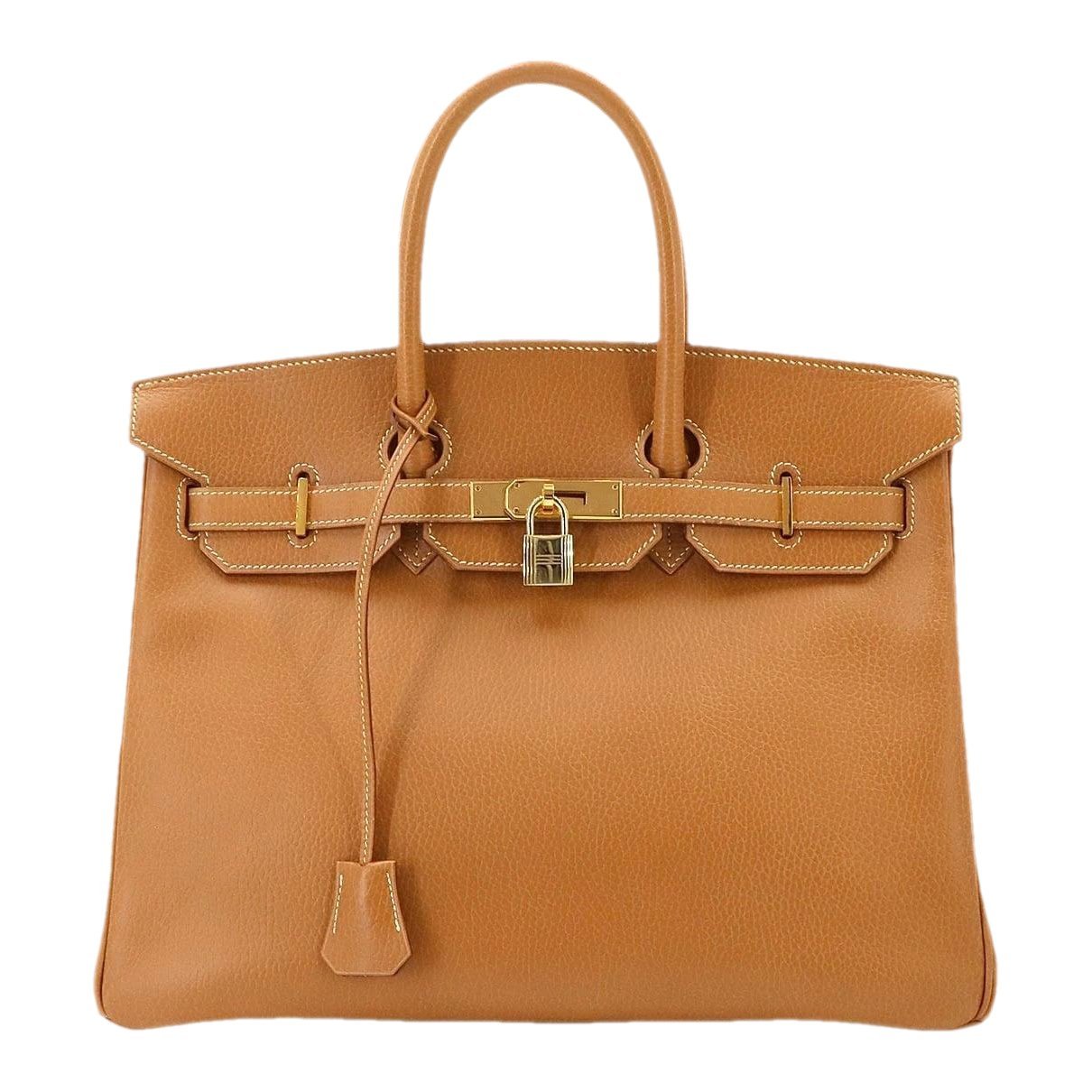Birkin 35 leather handbag