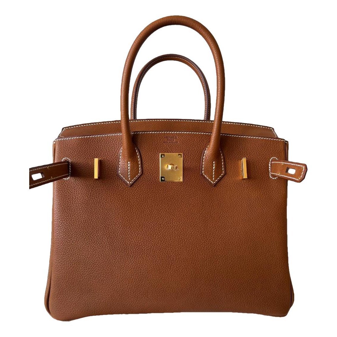 Birkin 30 leather handbag