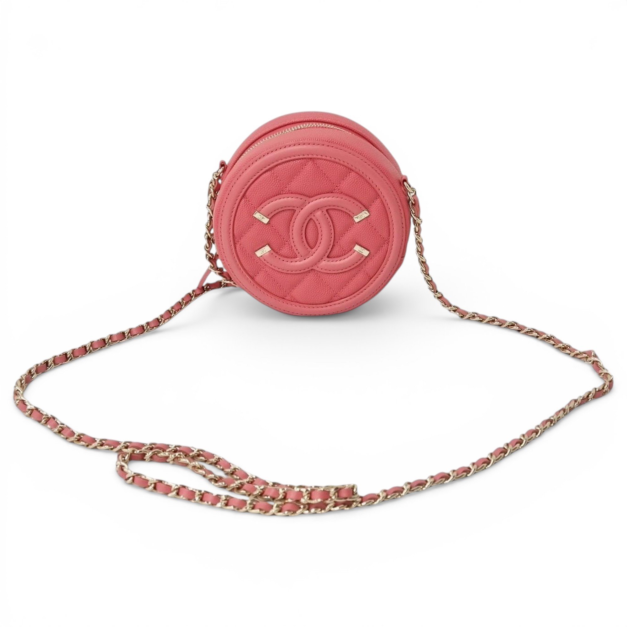 CC Filigree leather handbag
