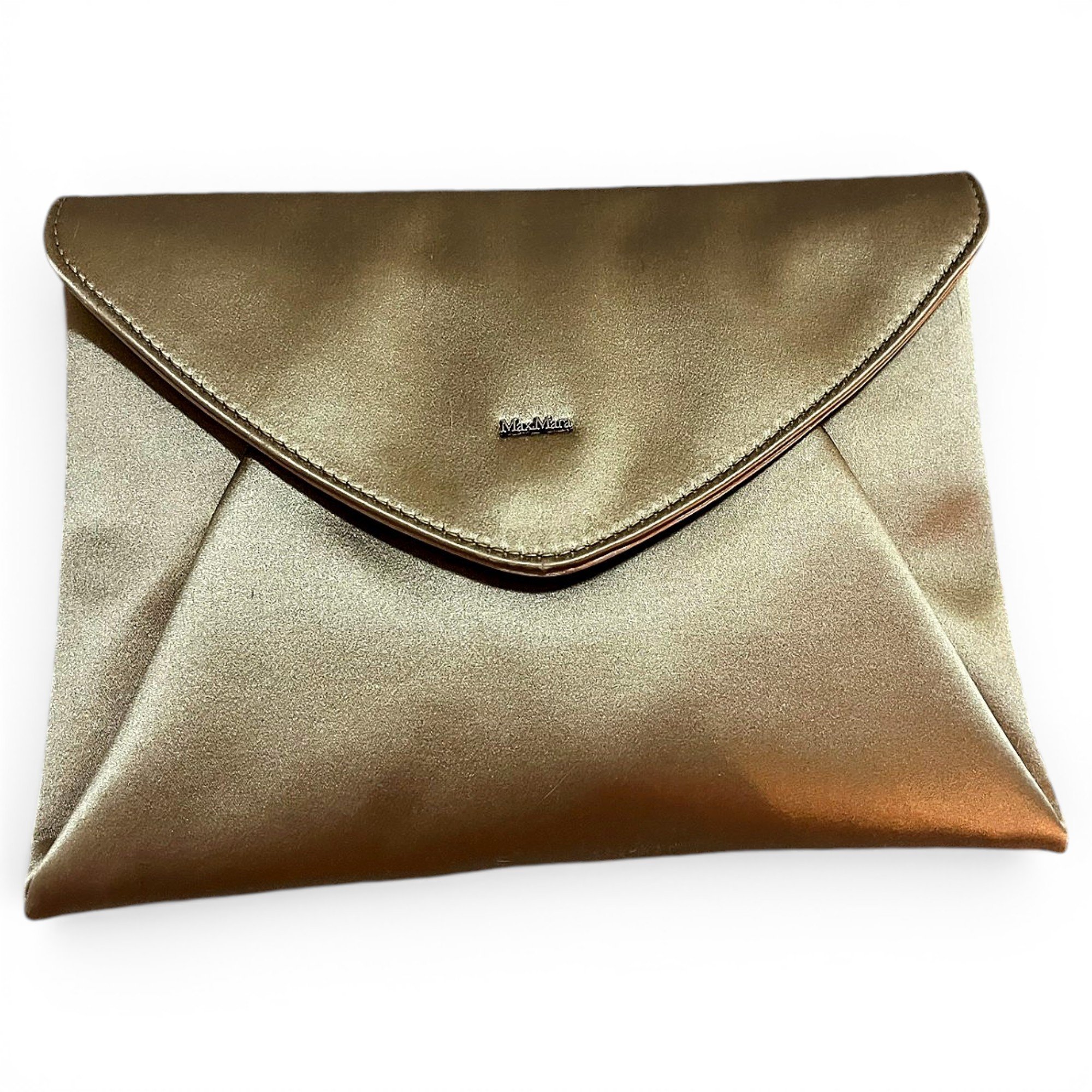 Silk clutch bag