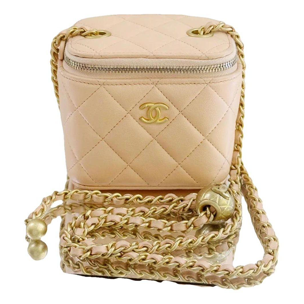 Trendy CC Vanity leather mini bag
