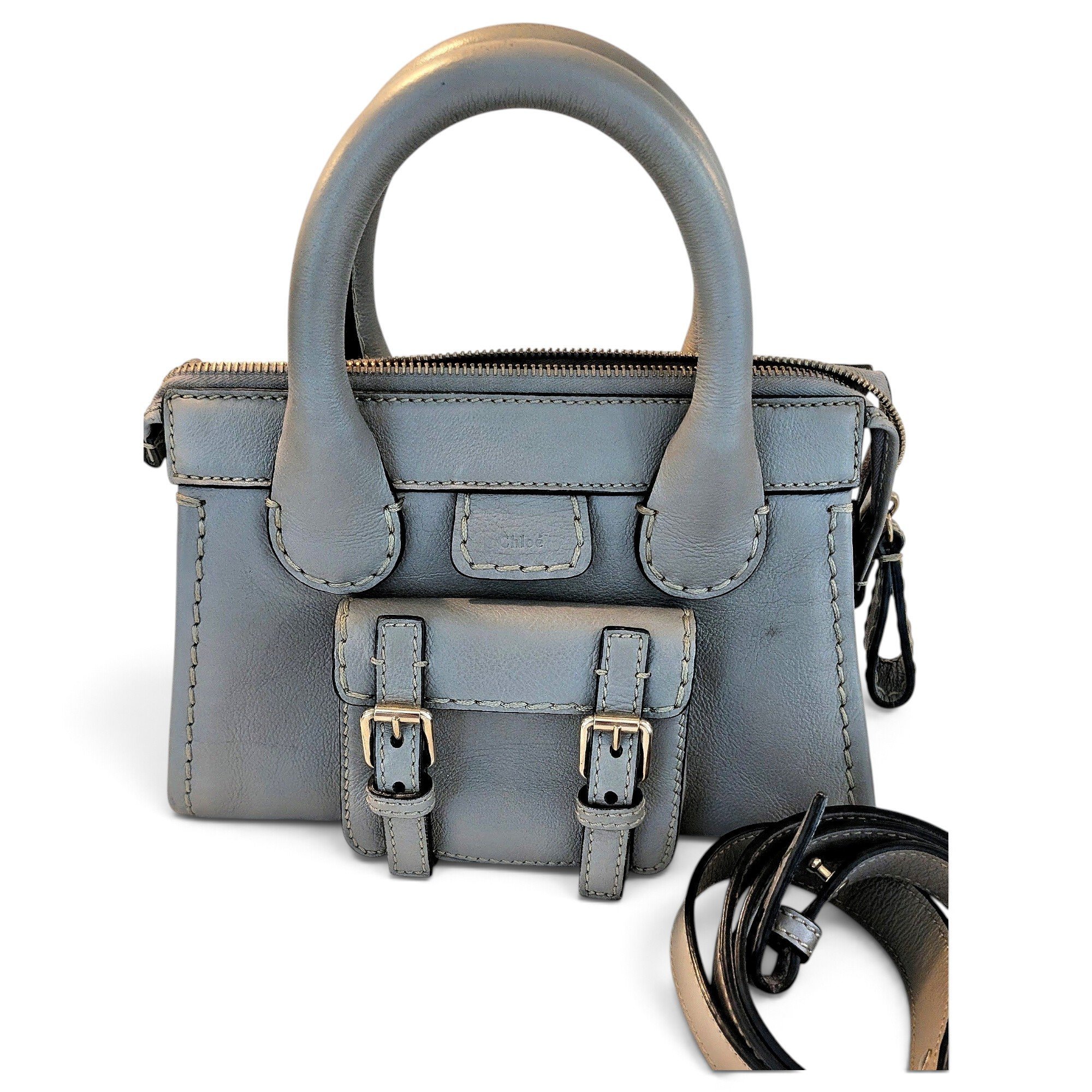 Edith leather handbag