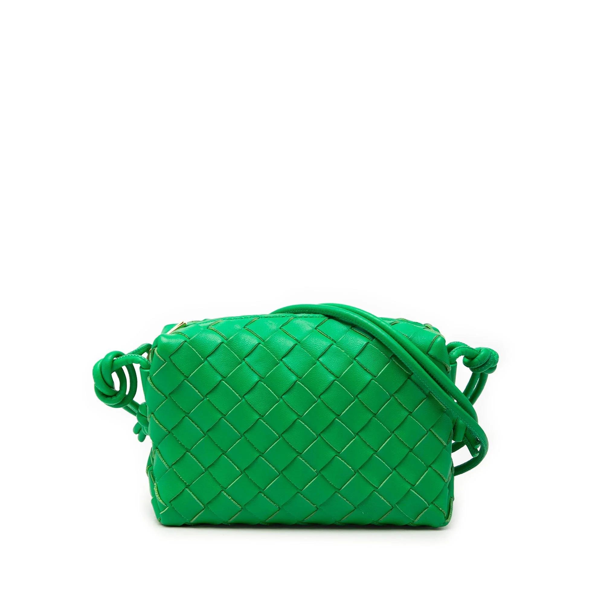 Loop leather mini bag
