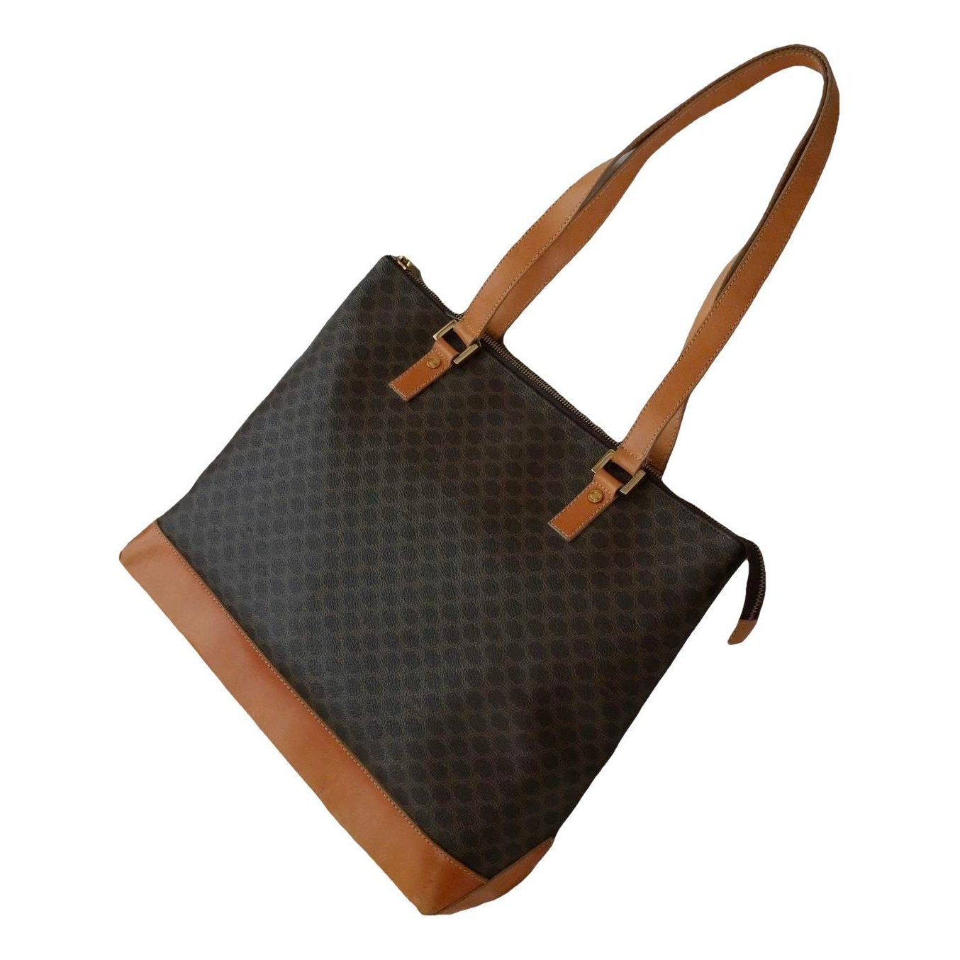 Leather tote
