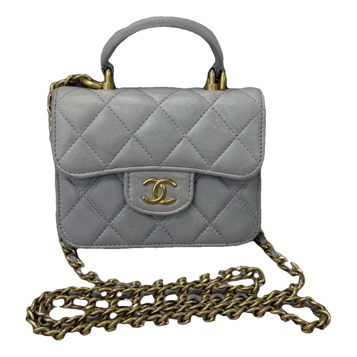 Timeless Classique Top Handle leather handbag