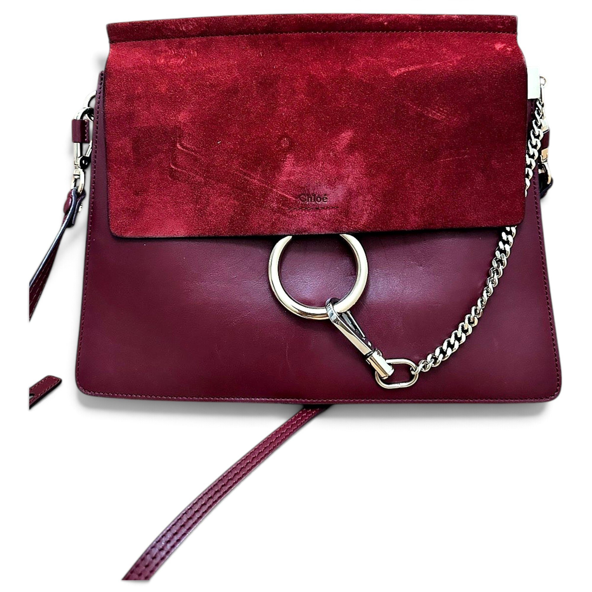 Faye leather handbag