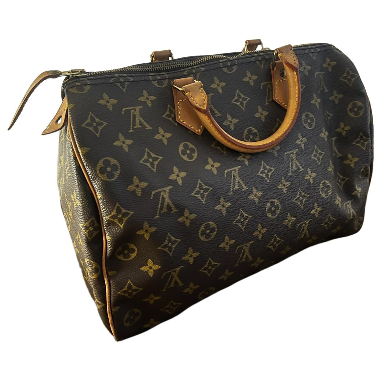 Louis Vuitton Speedy leather handbag