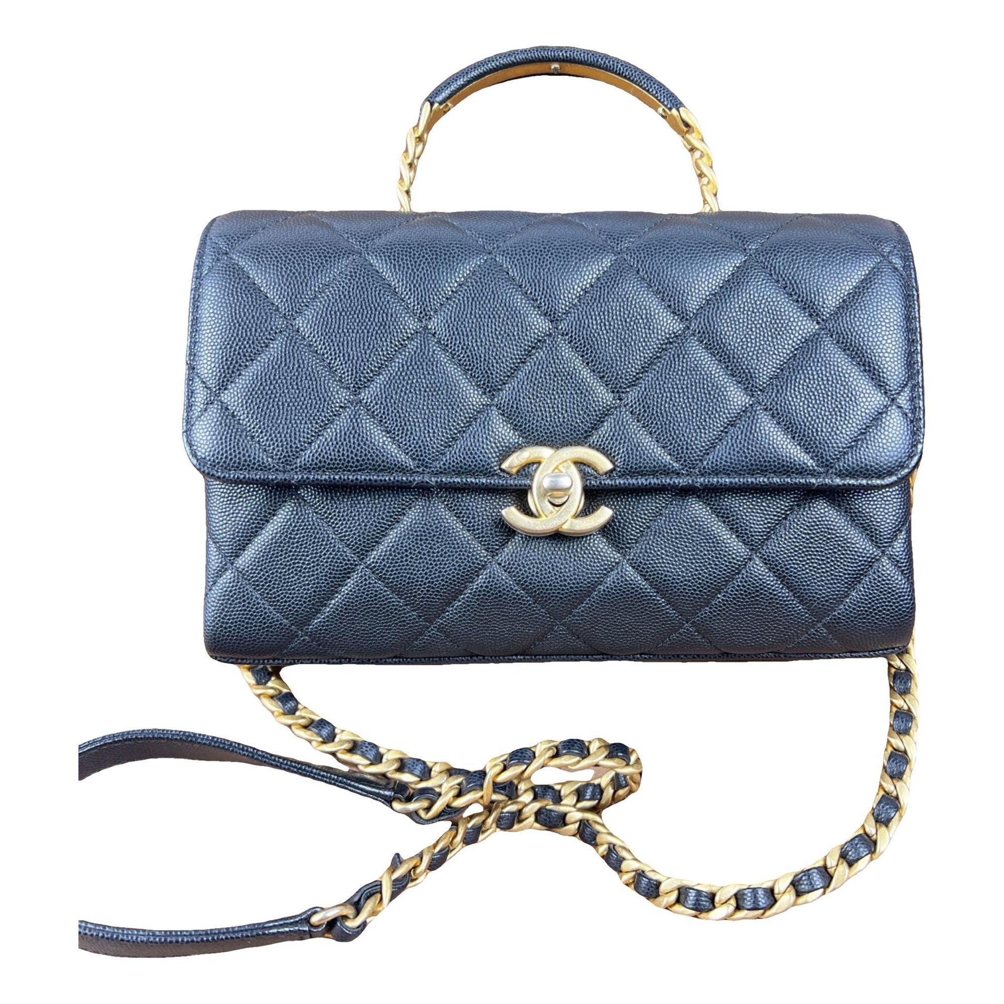 Leather handbag