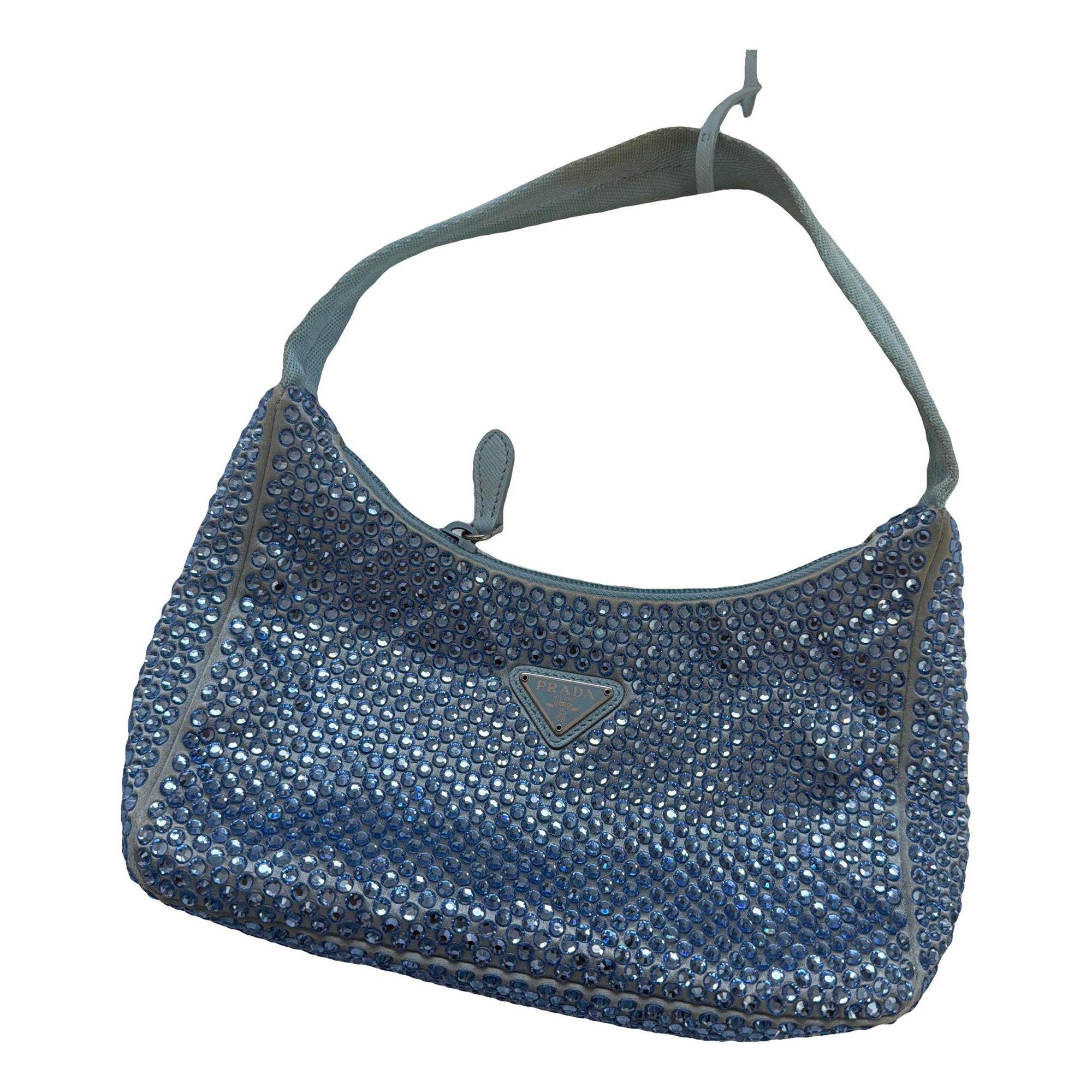 Re-Edition 2000 glitter handbag