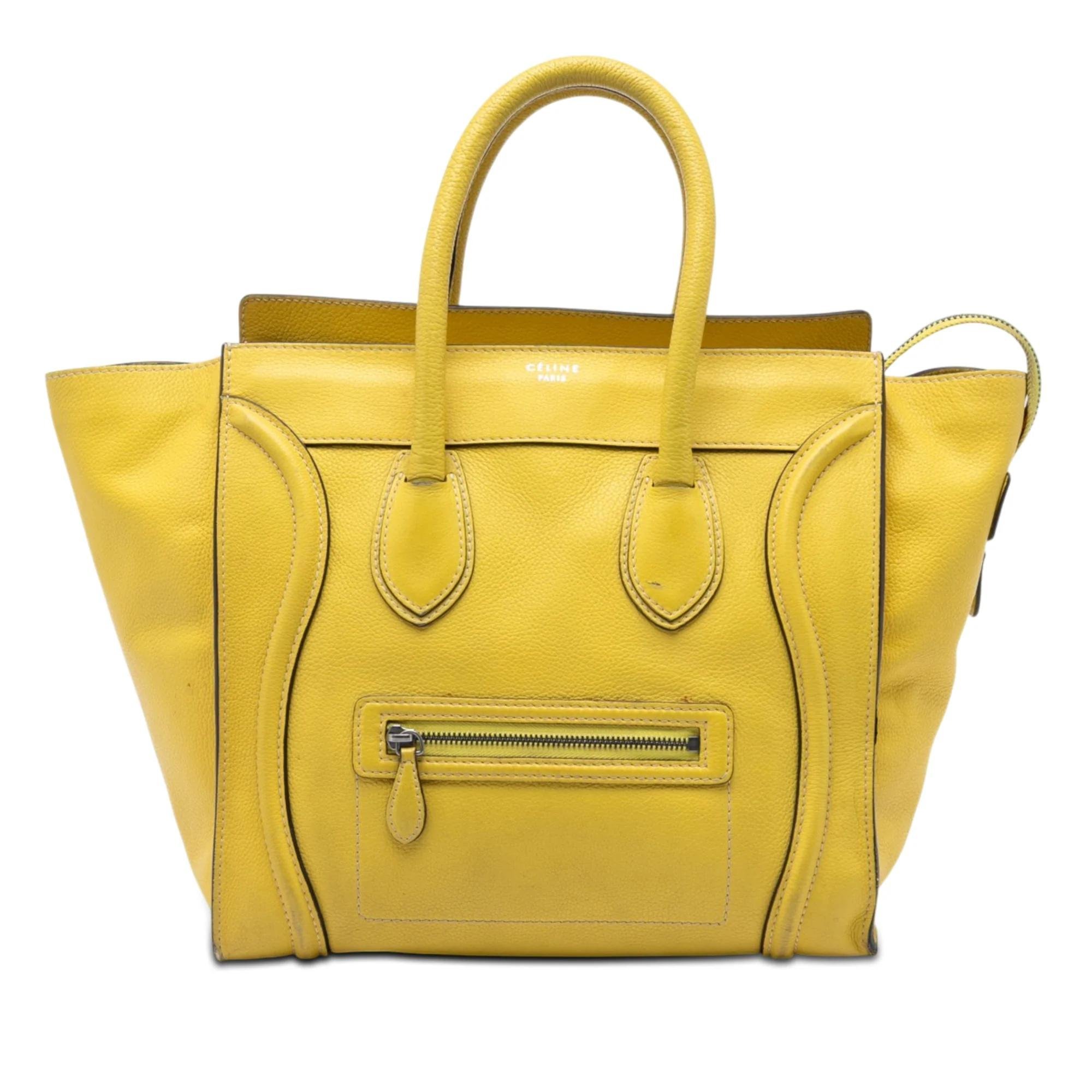 Luggage leather handbag