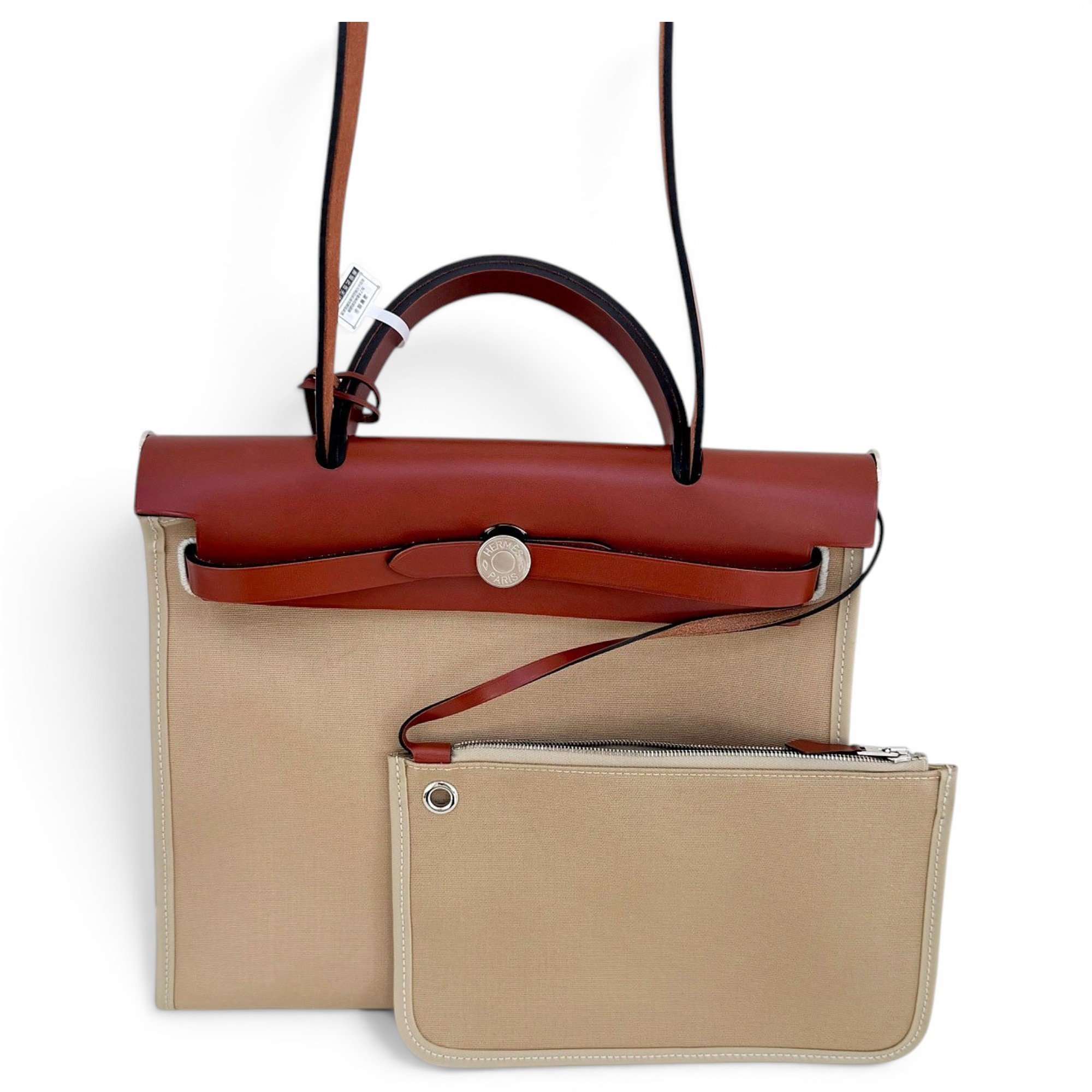 Herbag leather handbag