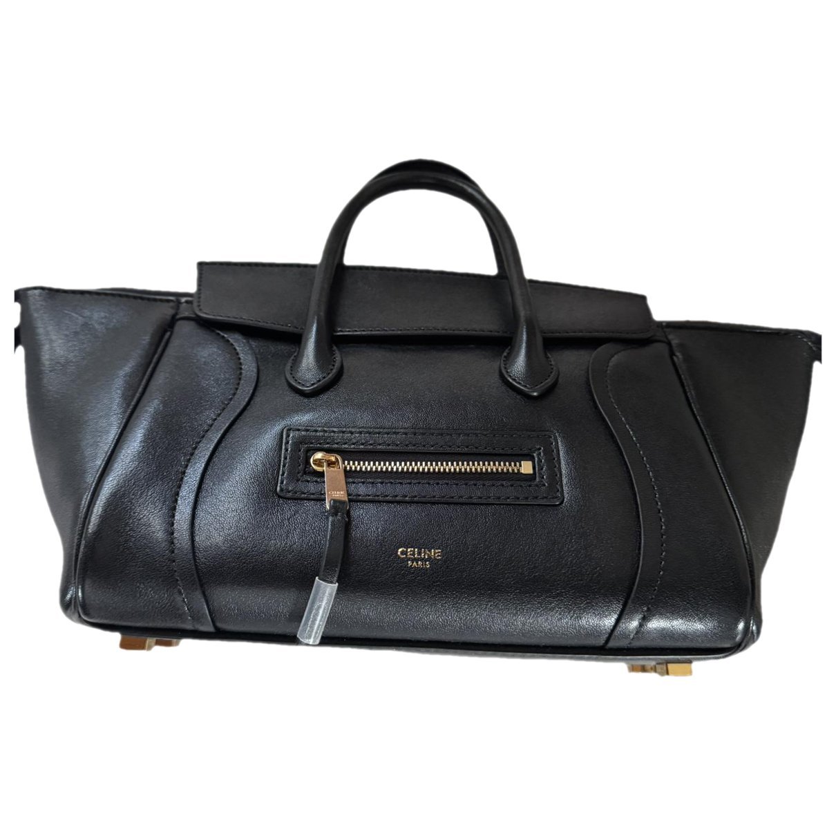 Luggage leather handbag
