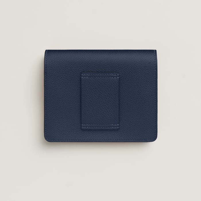 Bleu Abysse Roulis Slim Wallet