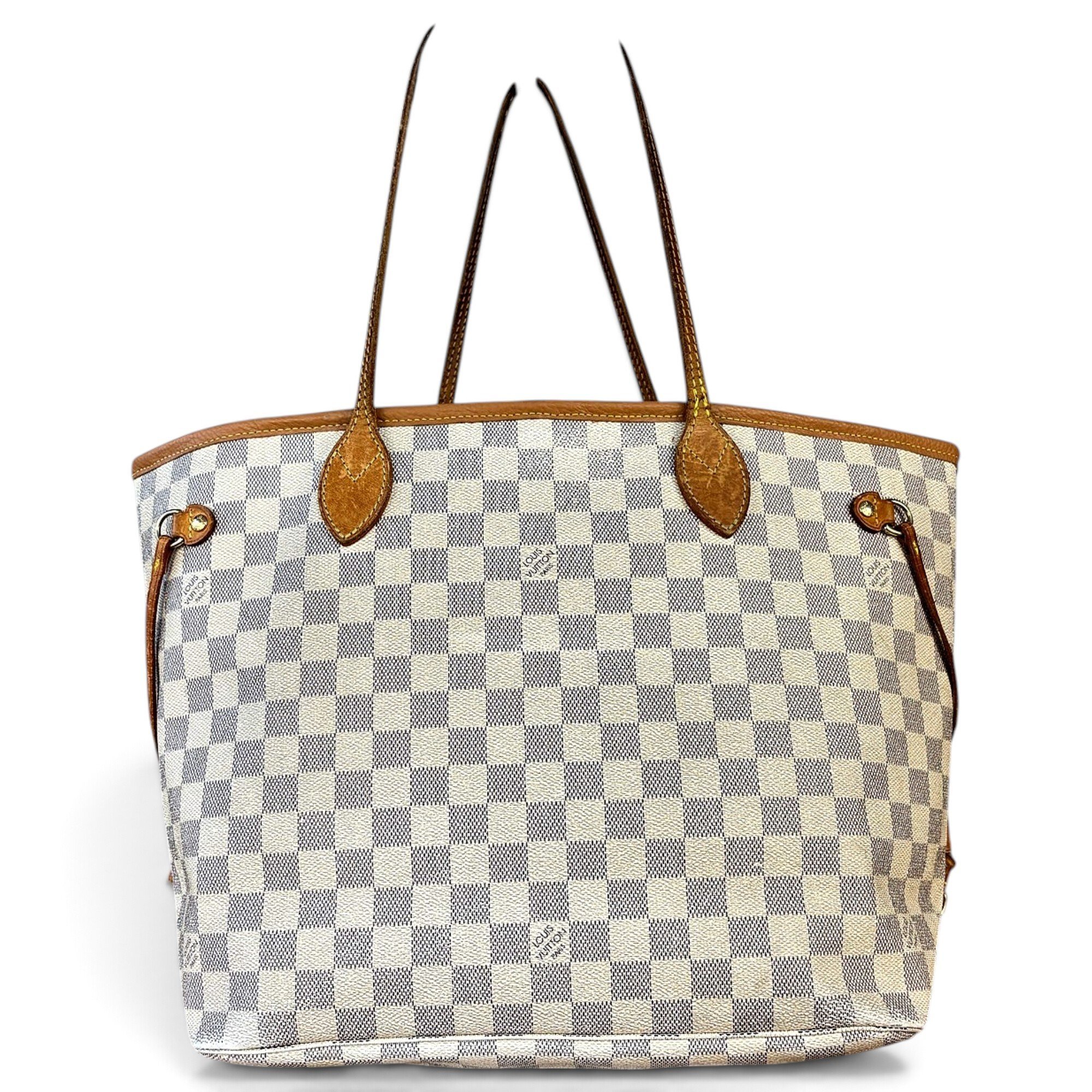 Louis Vuitton Neverfull leather tote