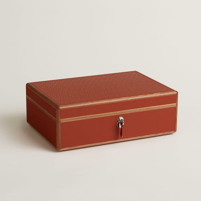 Cuivre Amalthee Metamorphose d'H Watch Box, Large Model