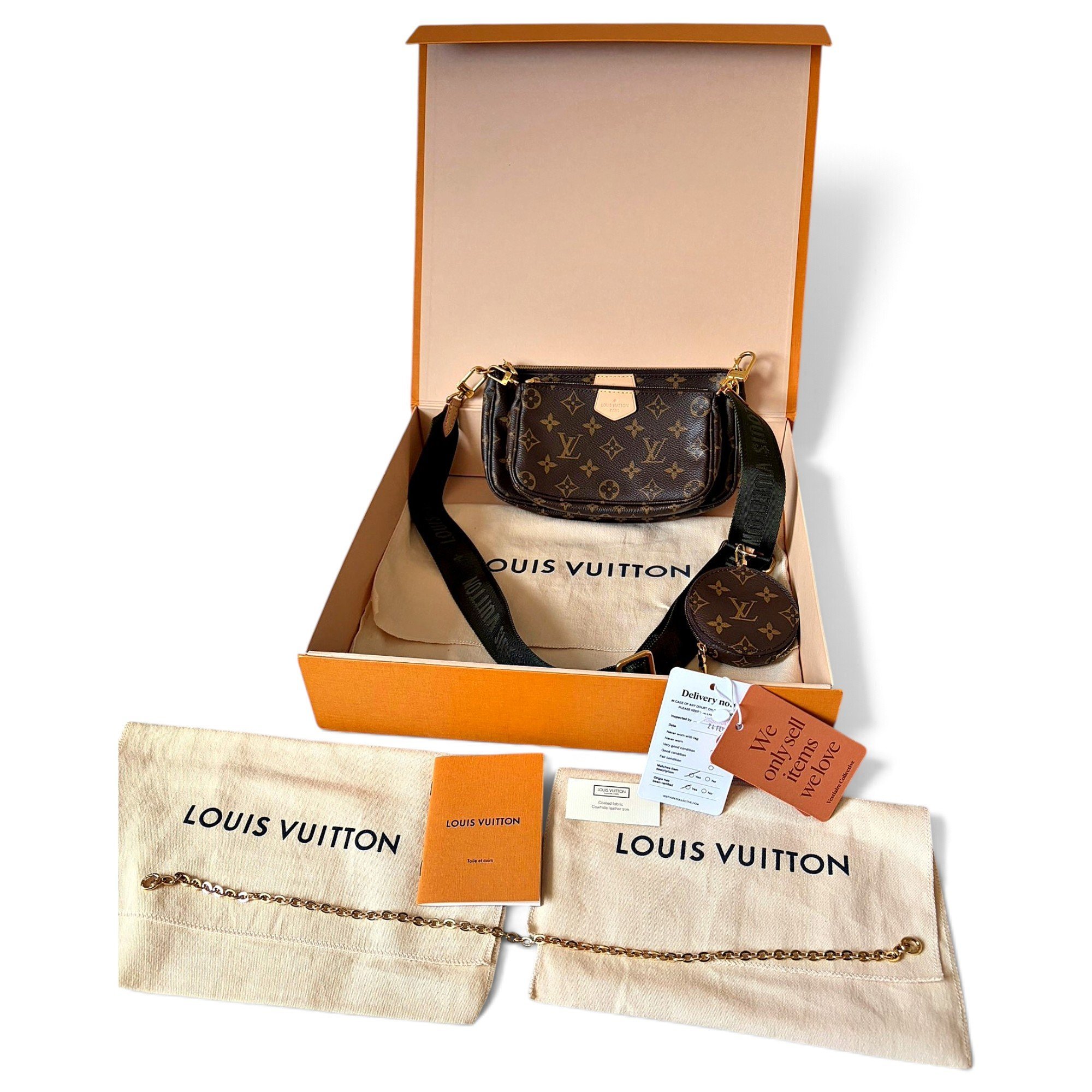 Multi Pochette Accessoires leather crossbody bag