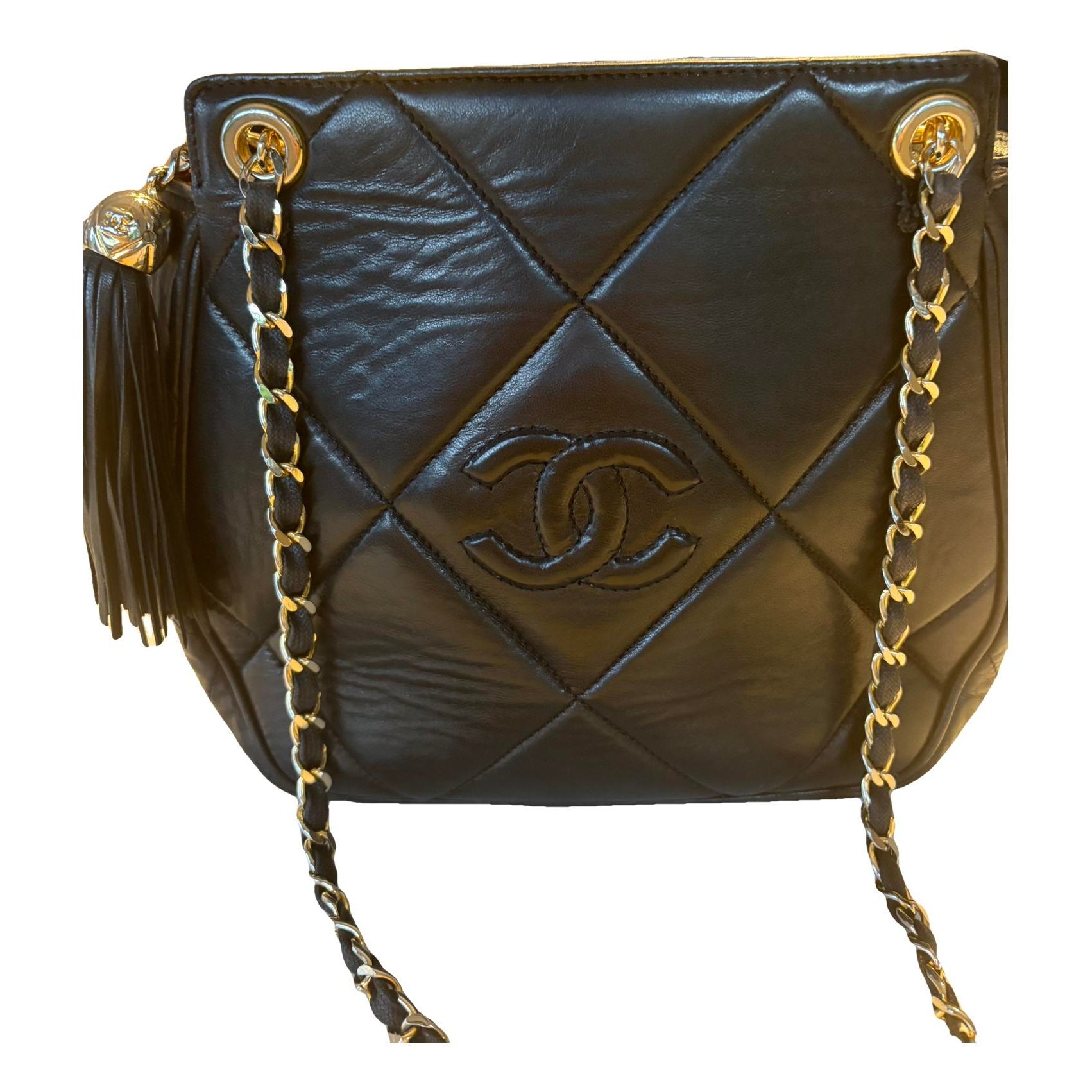 Leather handbag