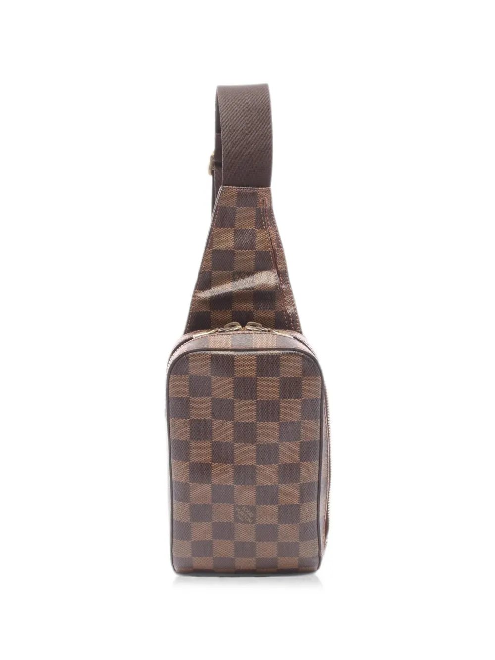 2004 Geronimos Damier ebene belt bag