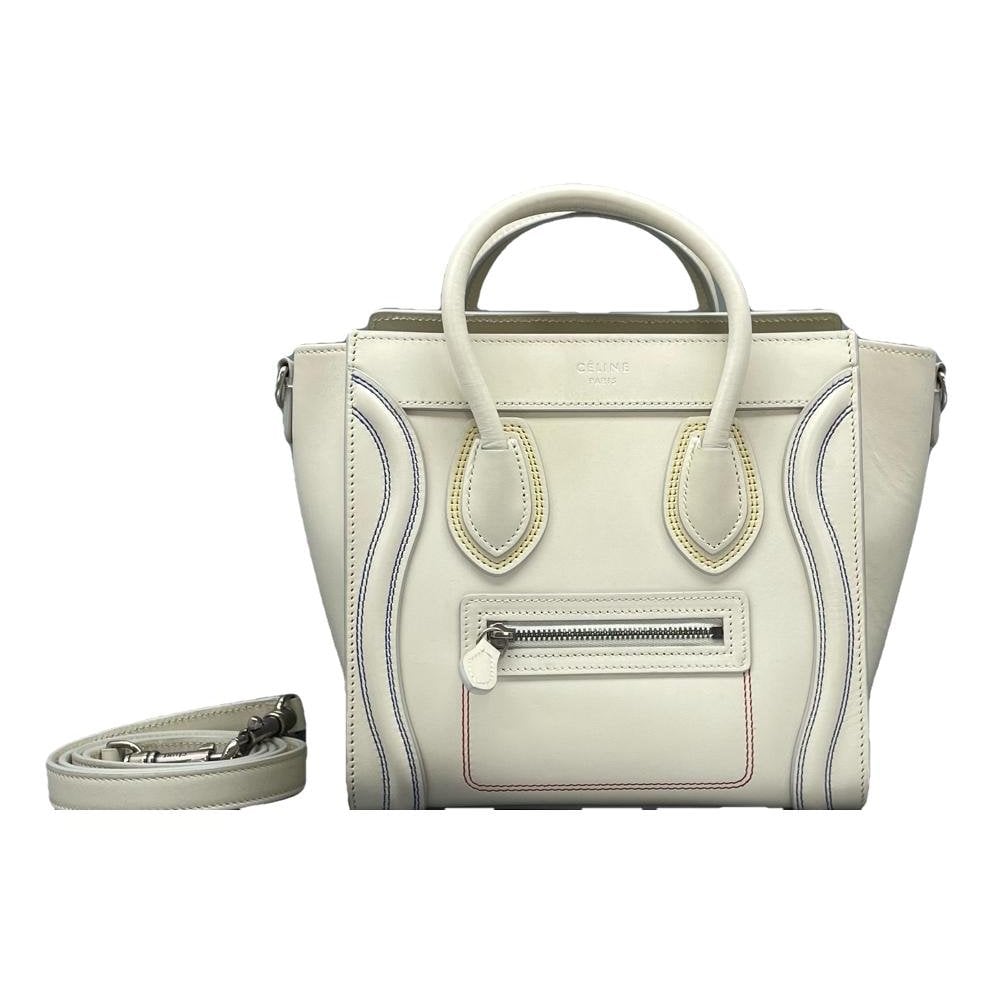 Luggage leather handbag