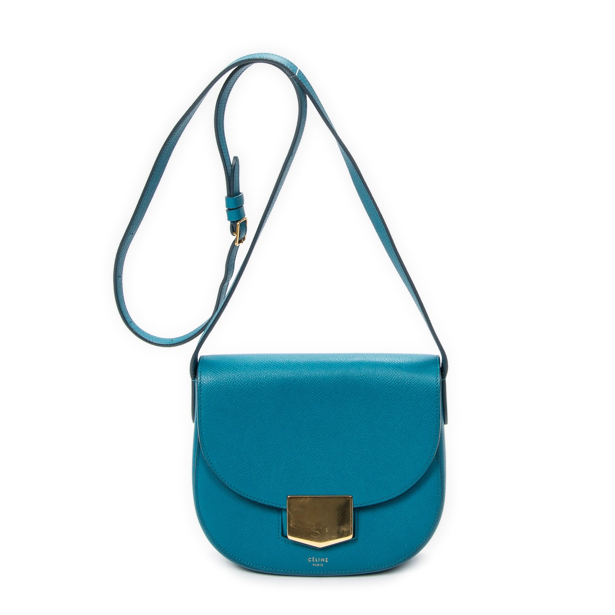 Celine Trotteur leather handbag