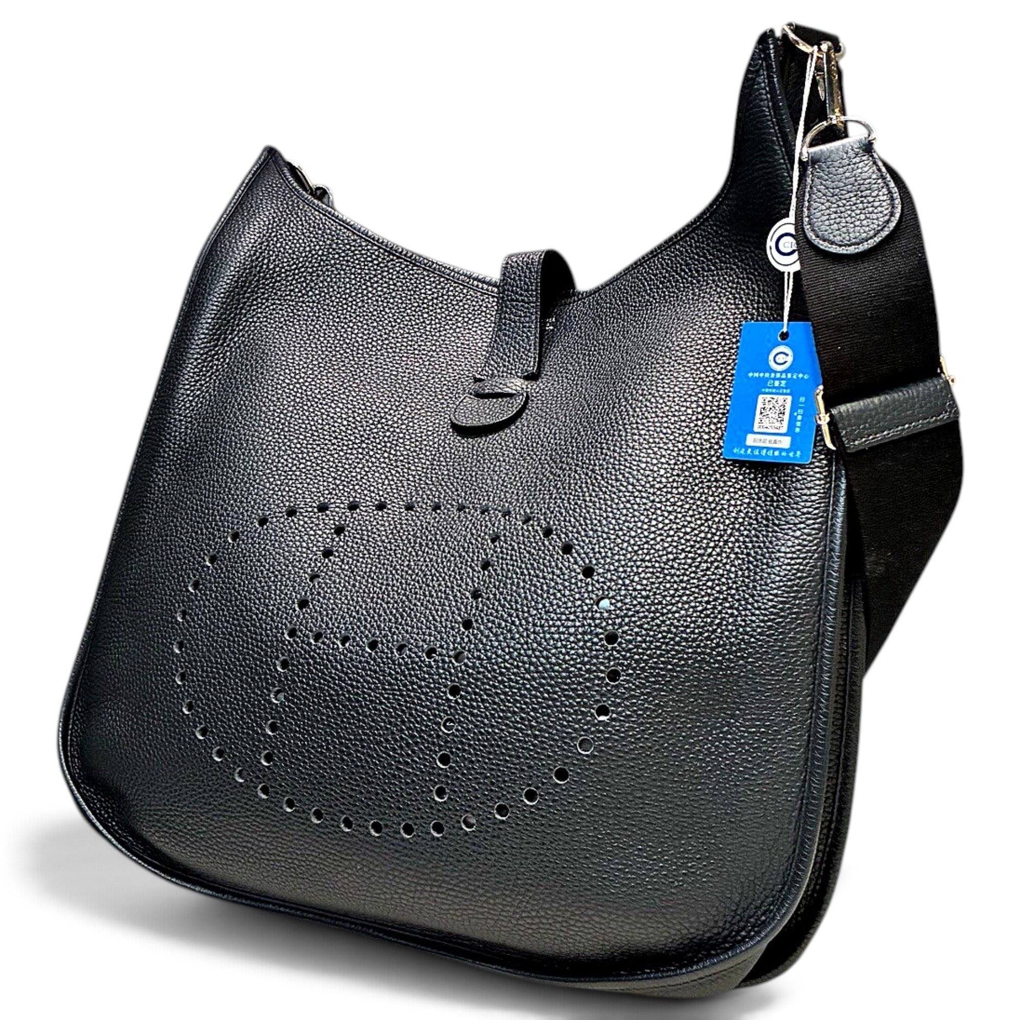 Evelyne leather crossbody bag