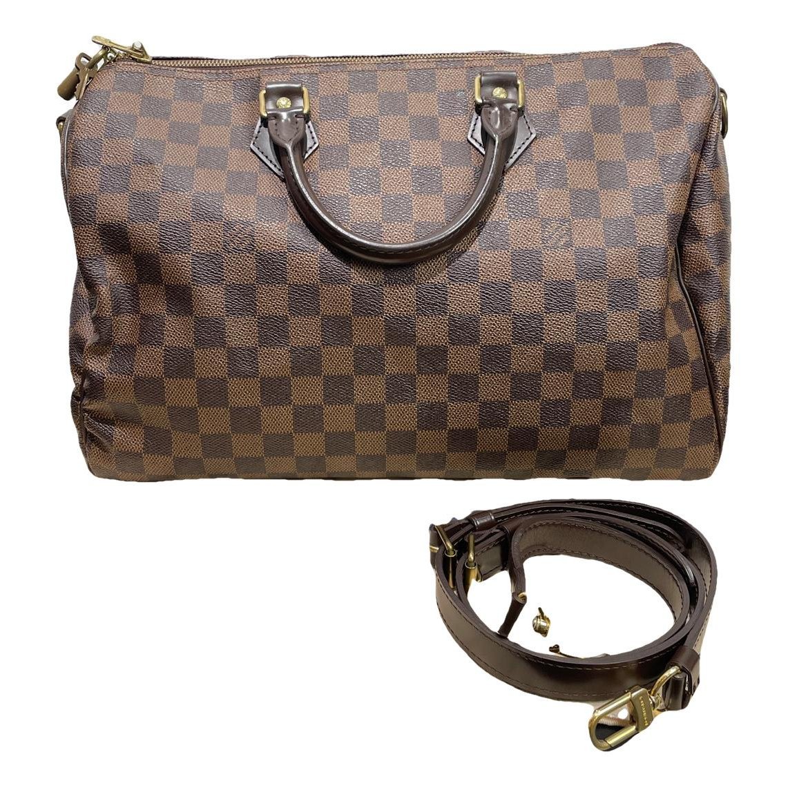 Speedy Bandoulière leather handbag