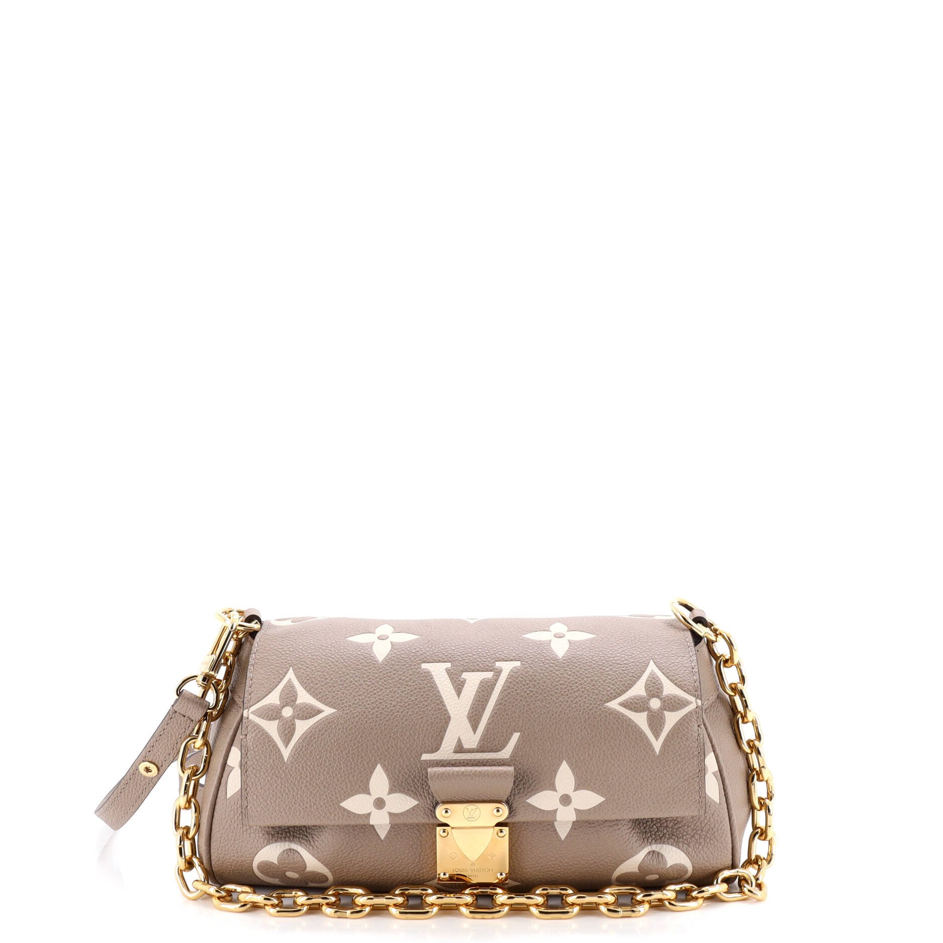 Louis Vuitton Favorite NM Handbag Bicolor Monogram Empreinte Giant