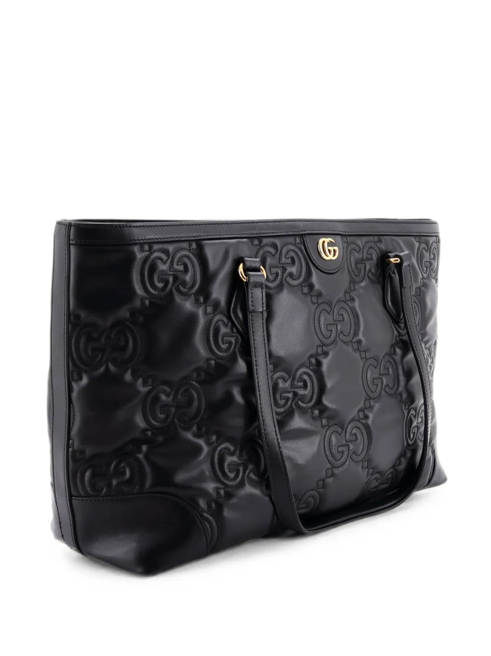 Ophidia Open GG Matelasse Leather Medium tote bag