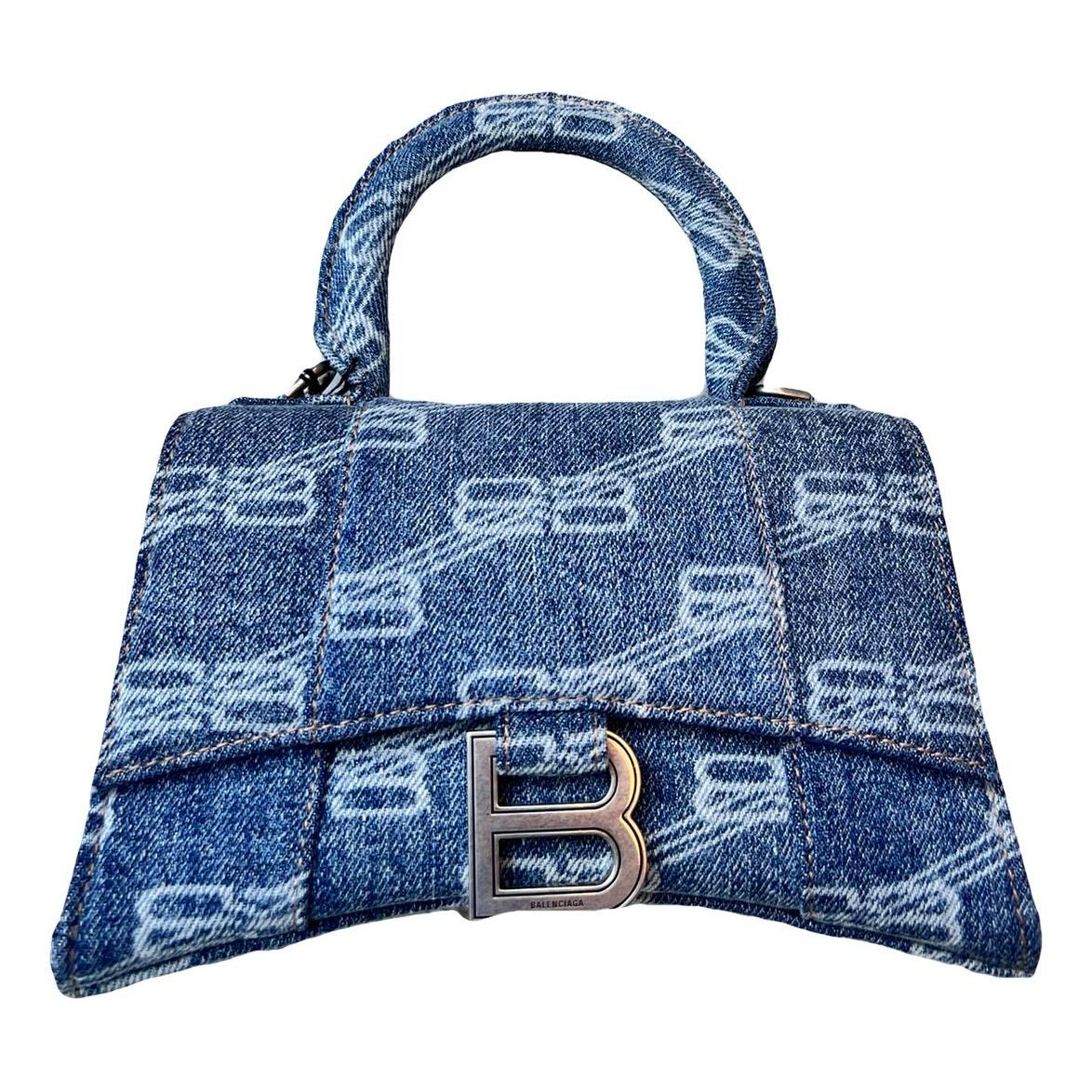 Balenciaga Hourglass leather handbag