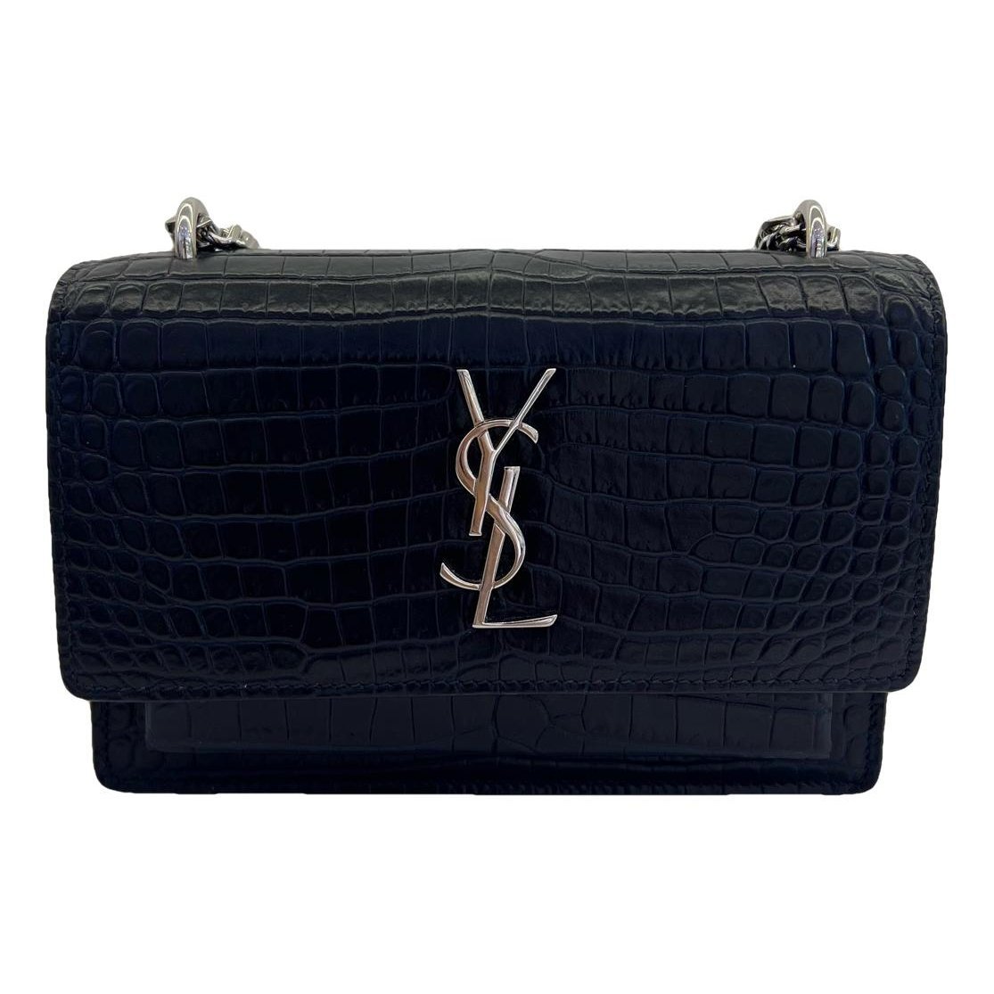 Sunset leather crossbody bag