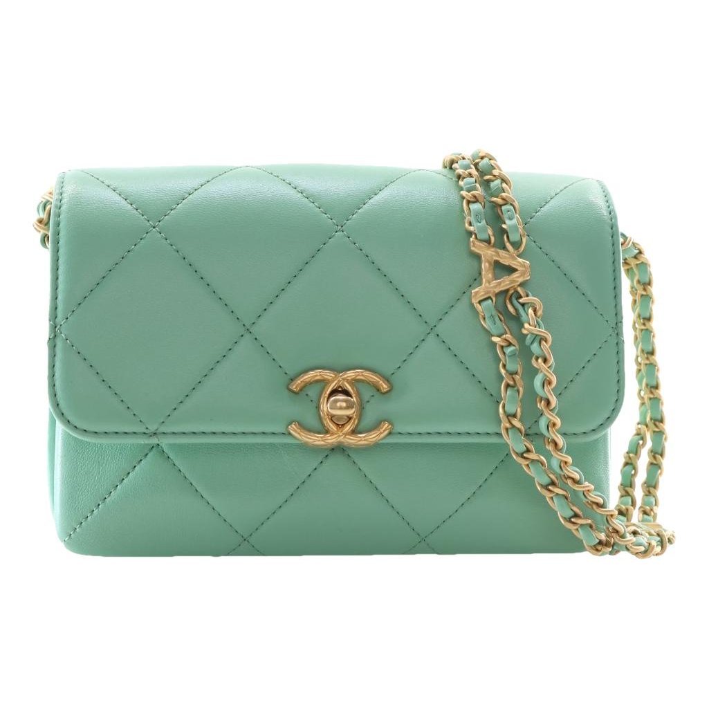 Leather crossbody bag