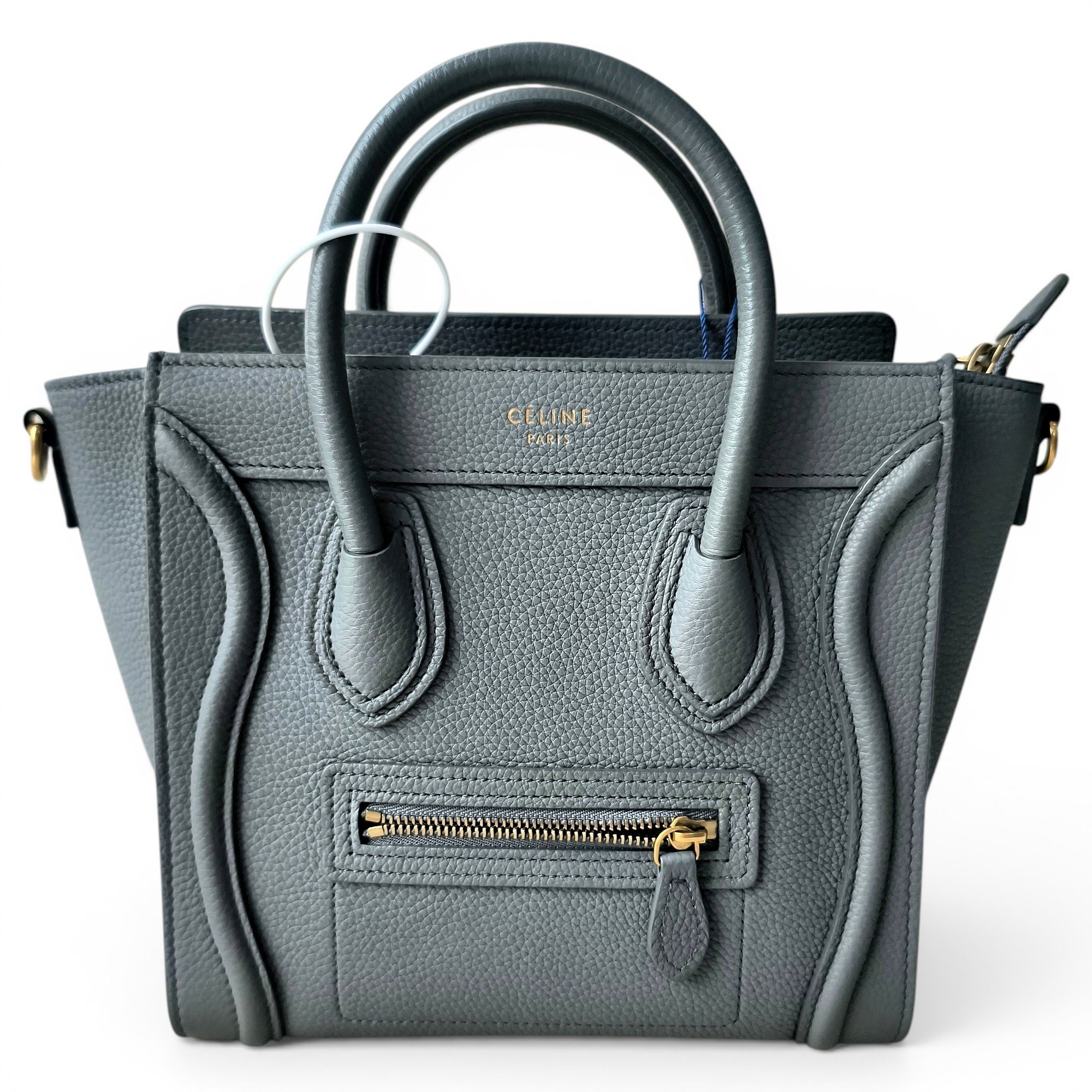 Nano Luggage leather handbag