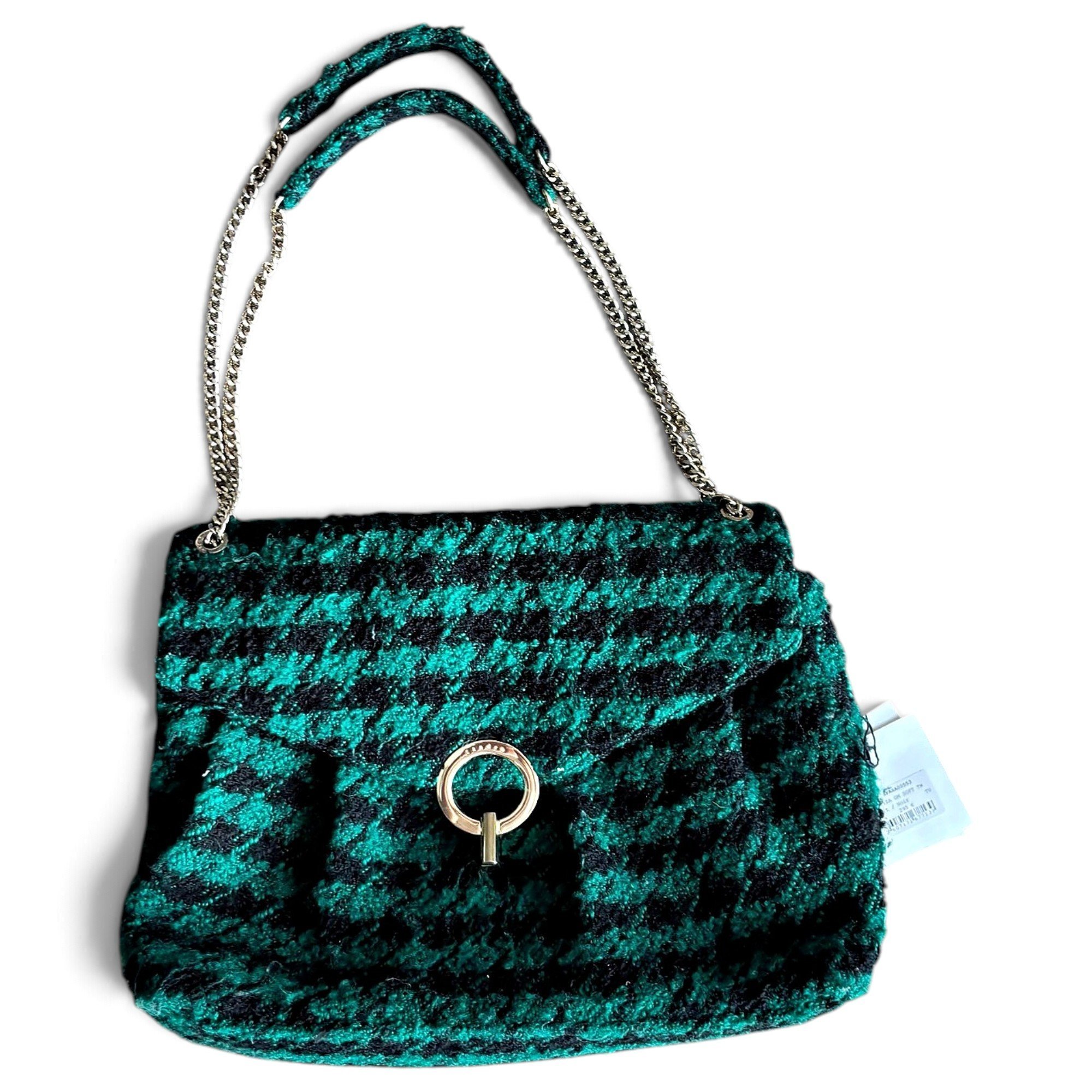 Sandro Yza tweed handbag