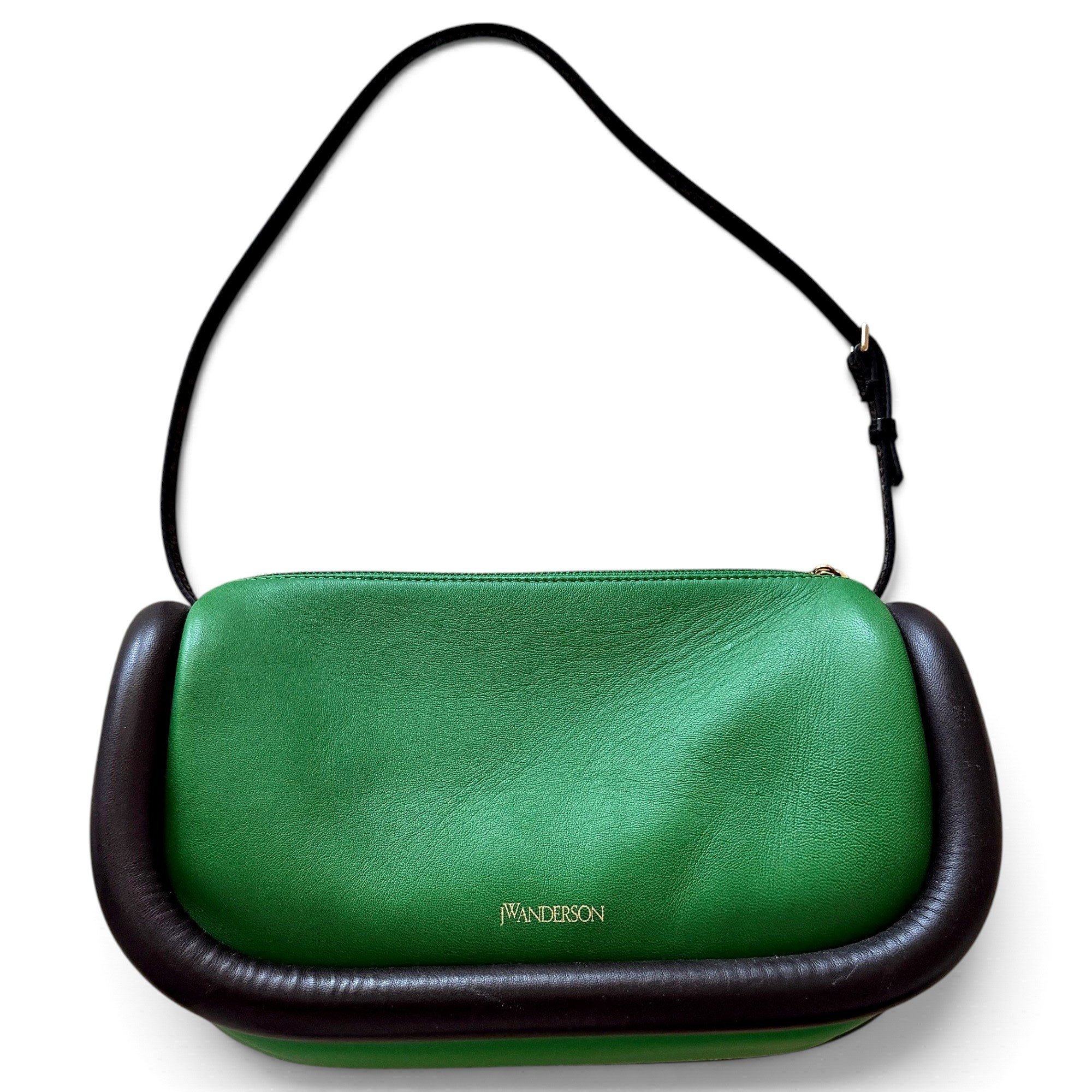 Twister leather handbag