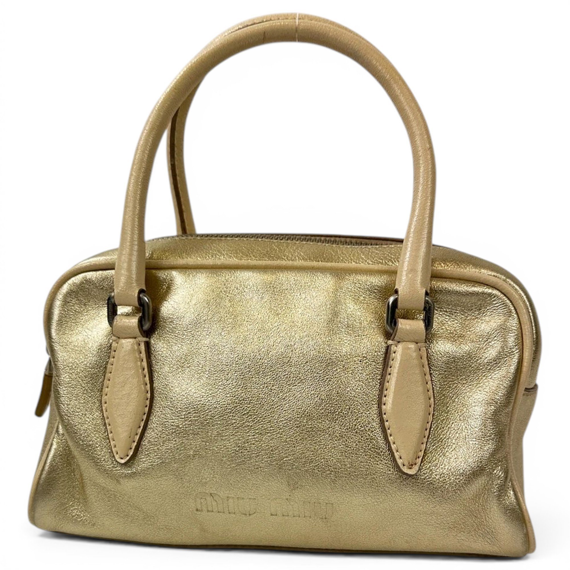 Patent leather mini bag