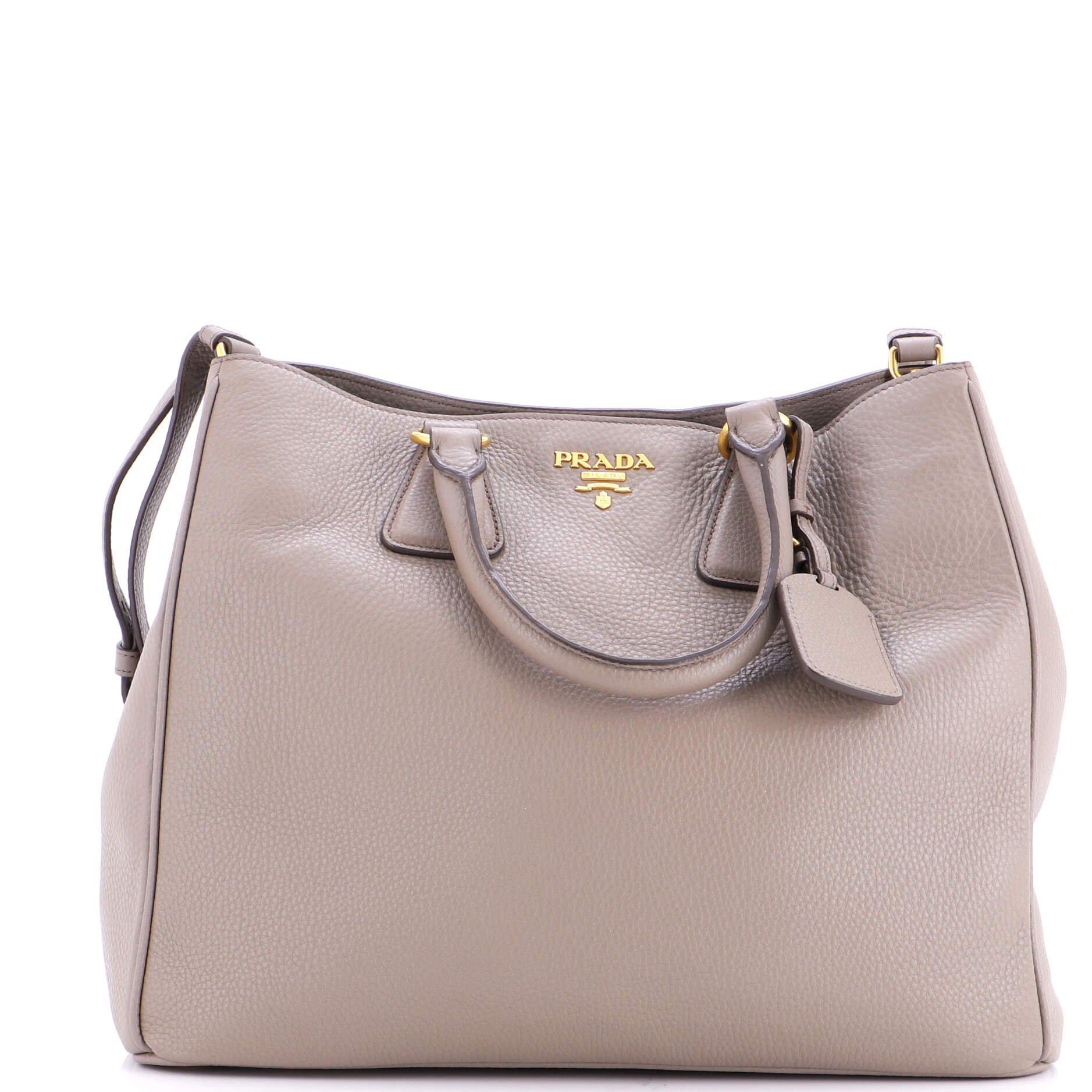 Leather tote
