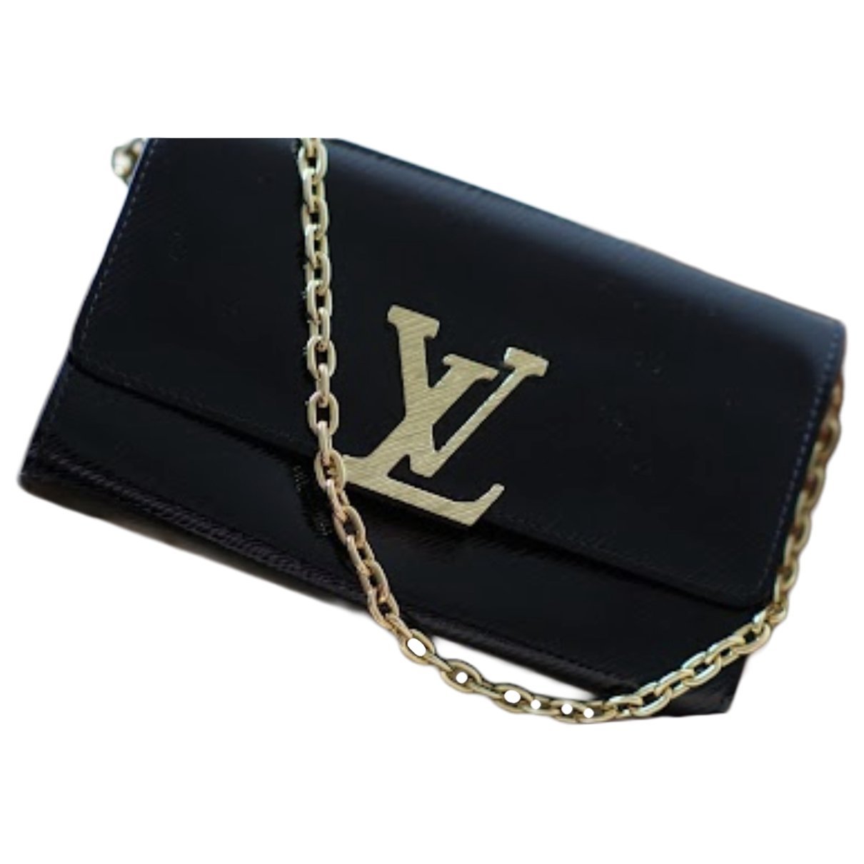 Louise patent leather handbag