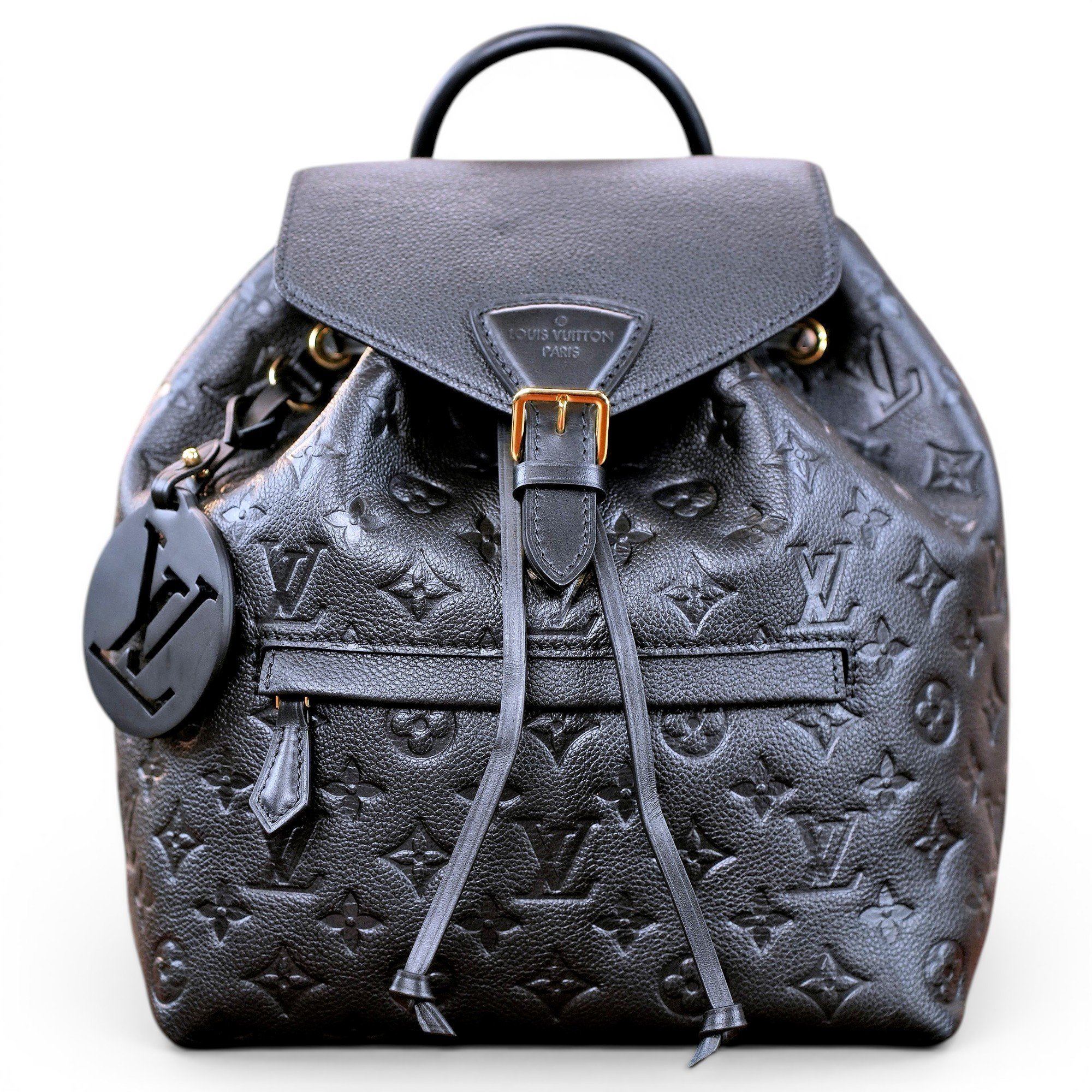 Montsouris leather backpack