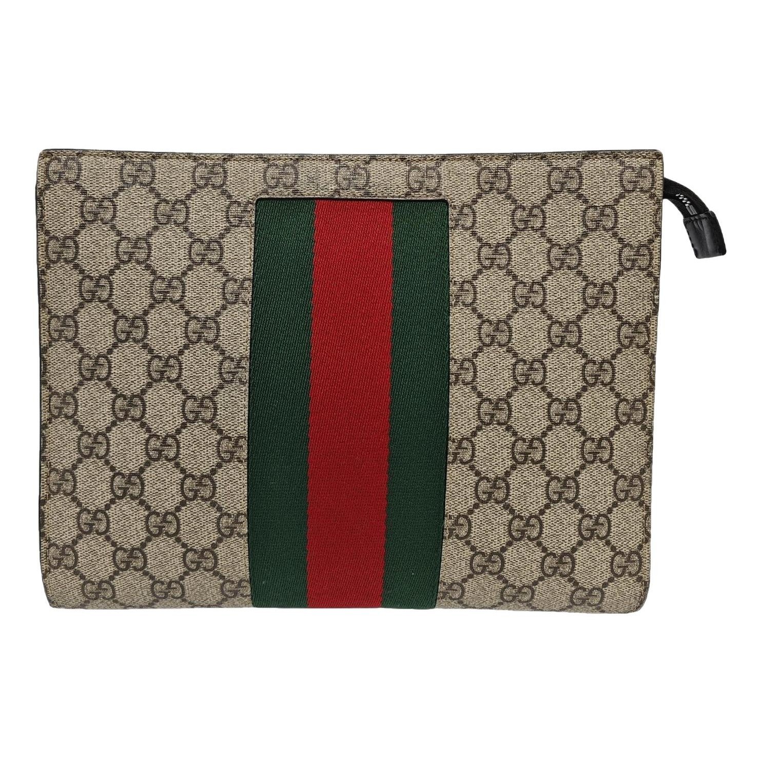 Ophidia GG Supreme leather handbag